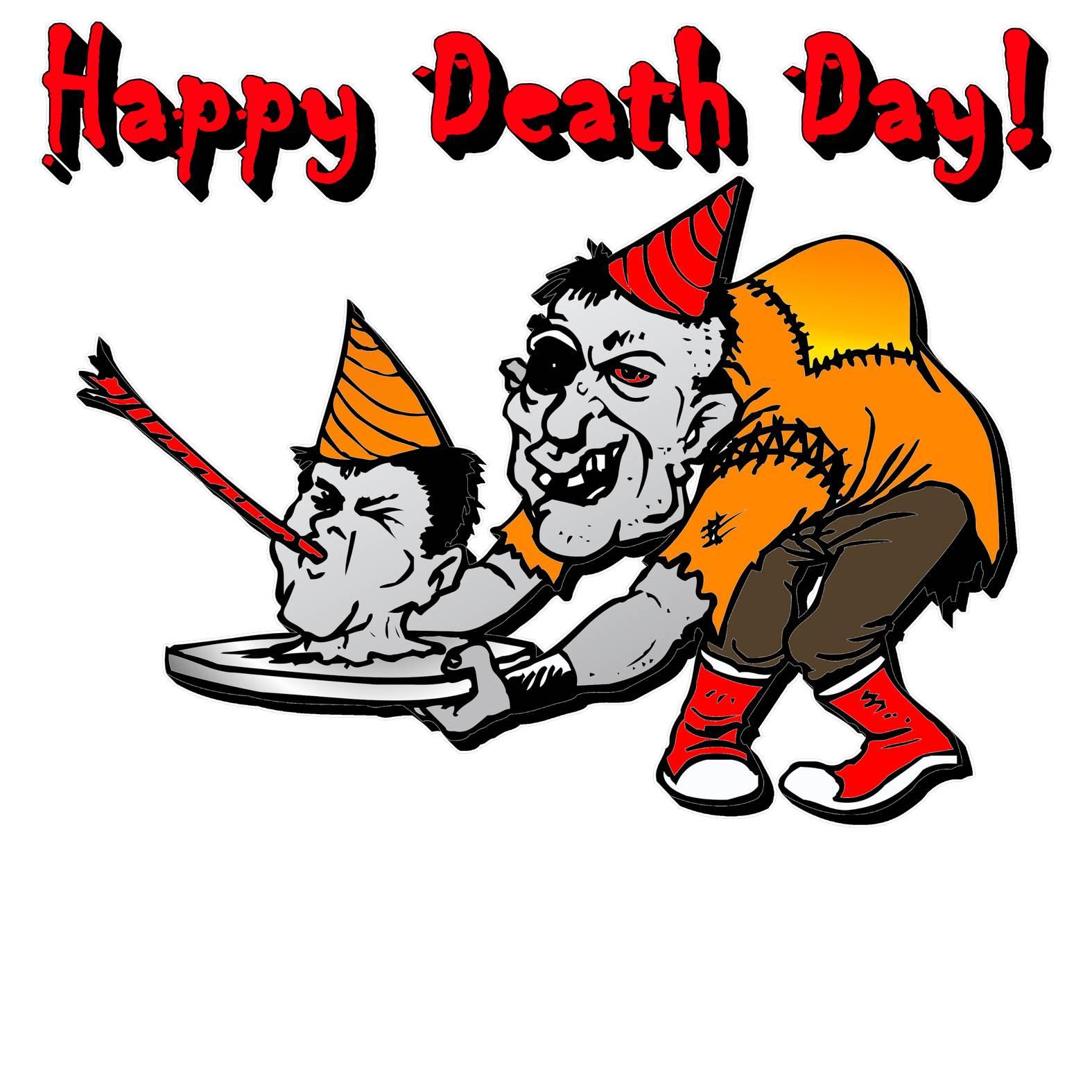 Happy Death Day! - T-Shirt - Witty Twisters Fashions