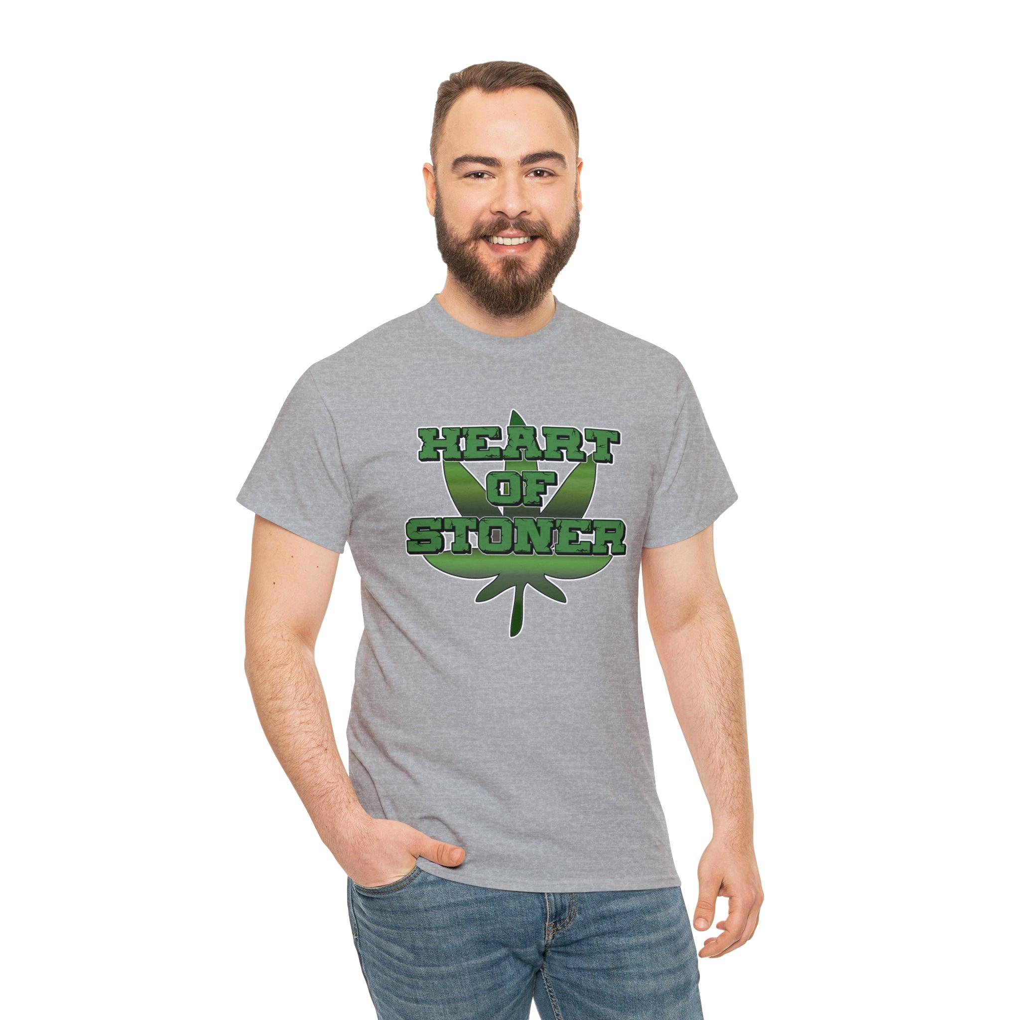 Heart Of Stoner - T-Shirt - Witty Twisters Fashions