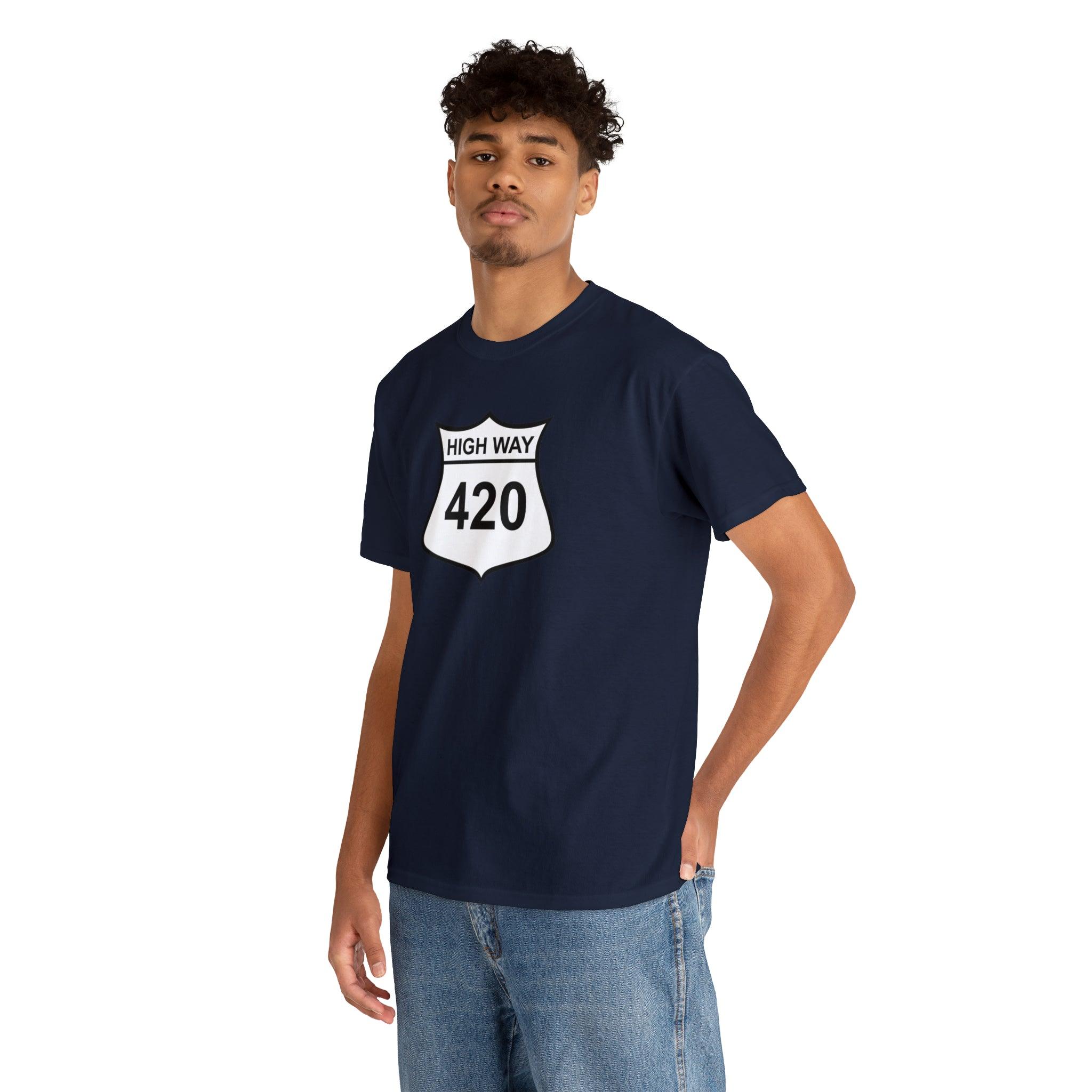 High Way 420 - T-Shirt - Witty Twisters Fashions