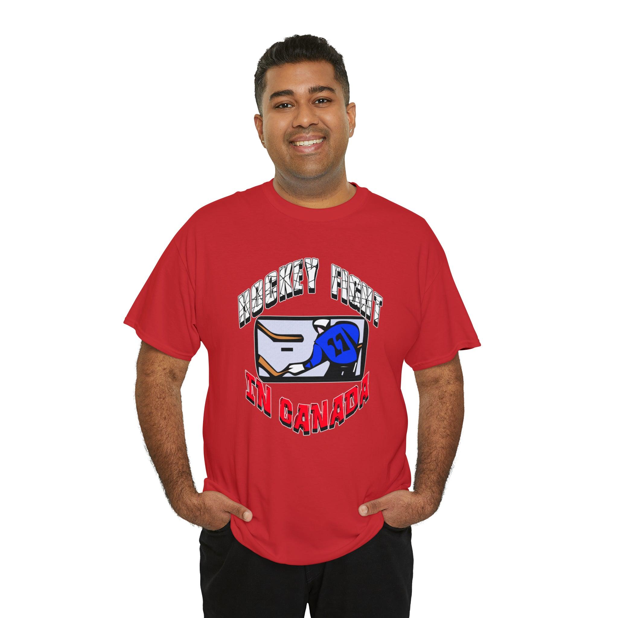 Hockey Fight In Canada - Witty Twisters T-Shirts