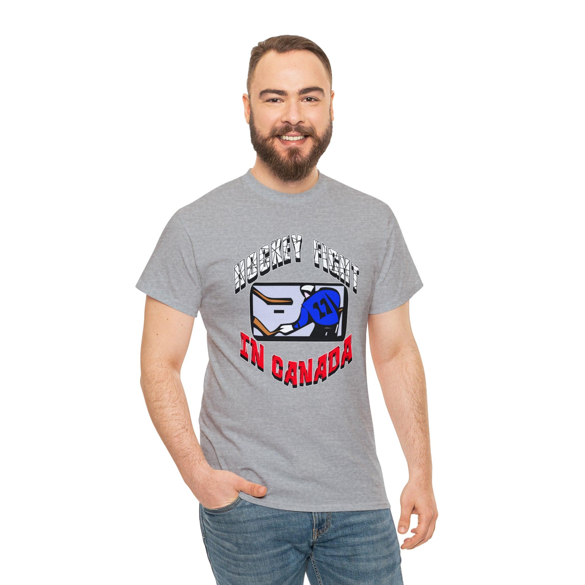 Hockey Fight In Canada - Witty Twisters T-Shirts