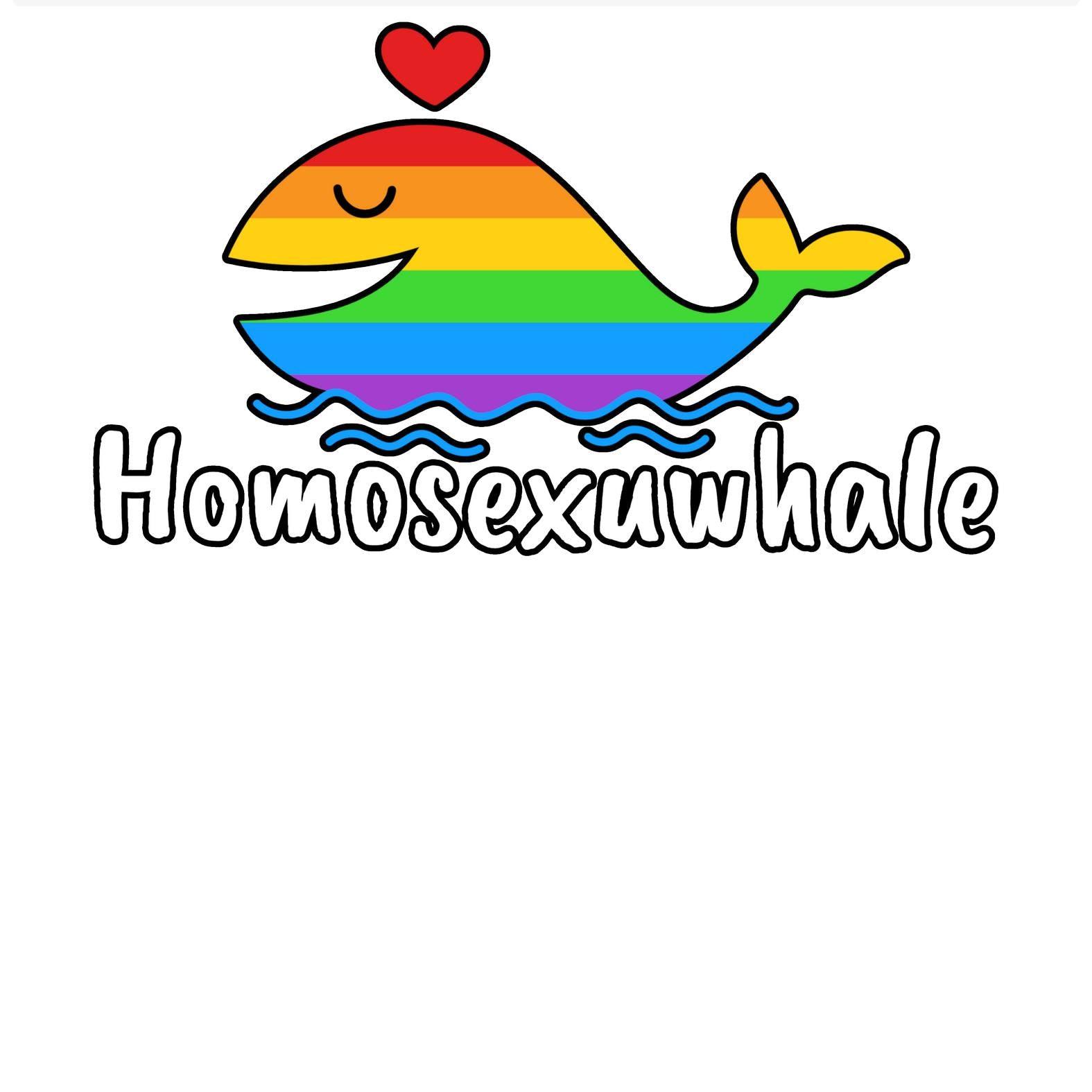 Homosexuwhale - T-Shirt - Witty Twisters Fashions