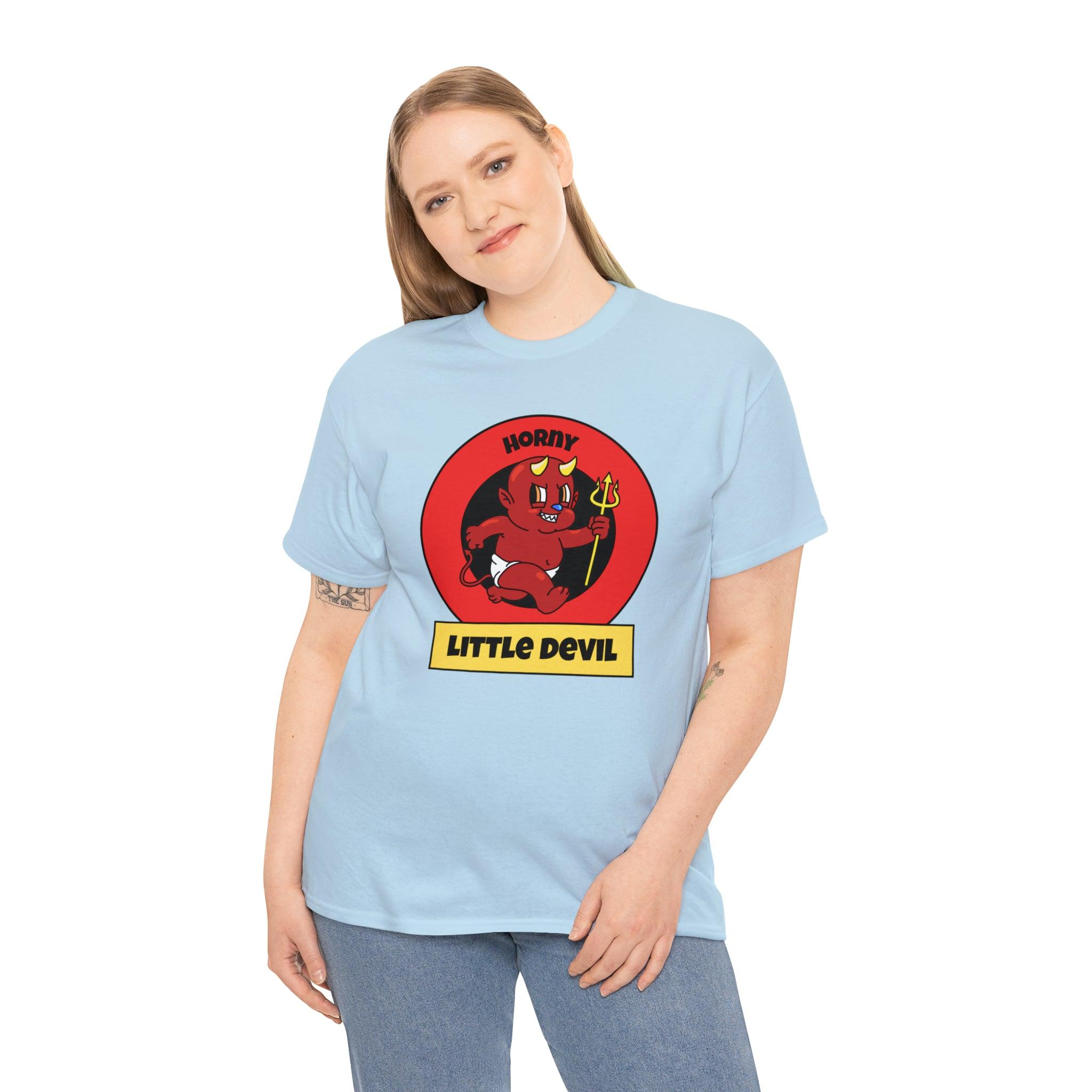 Horny Little Devil - T-Shirt - Witty Twisters Fashions