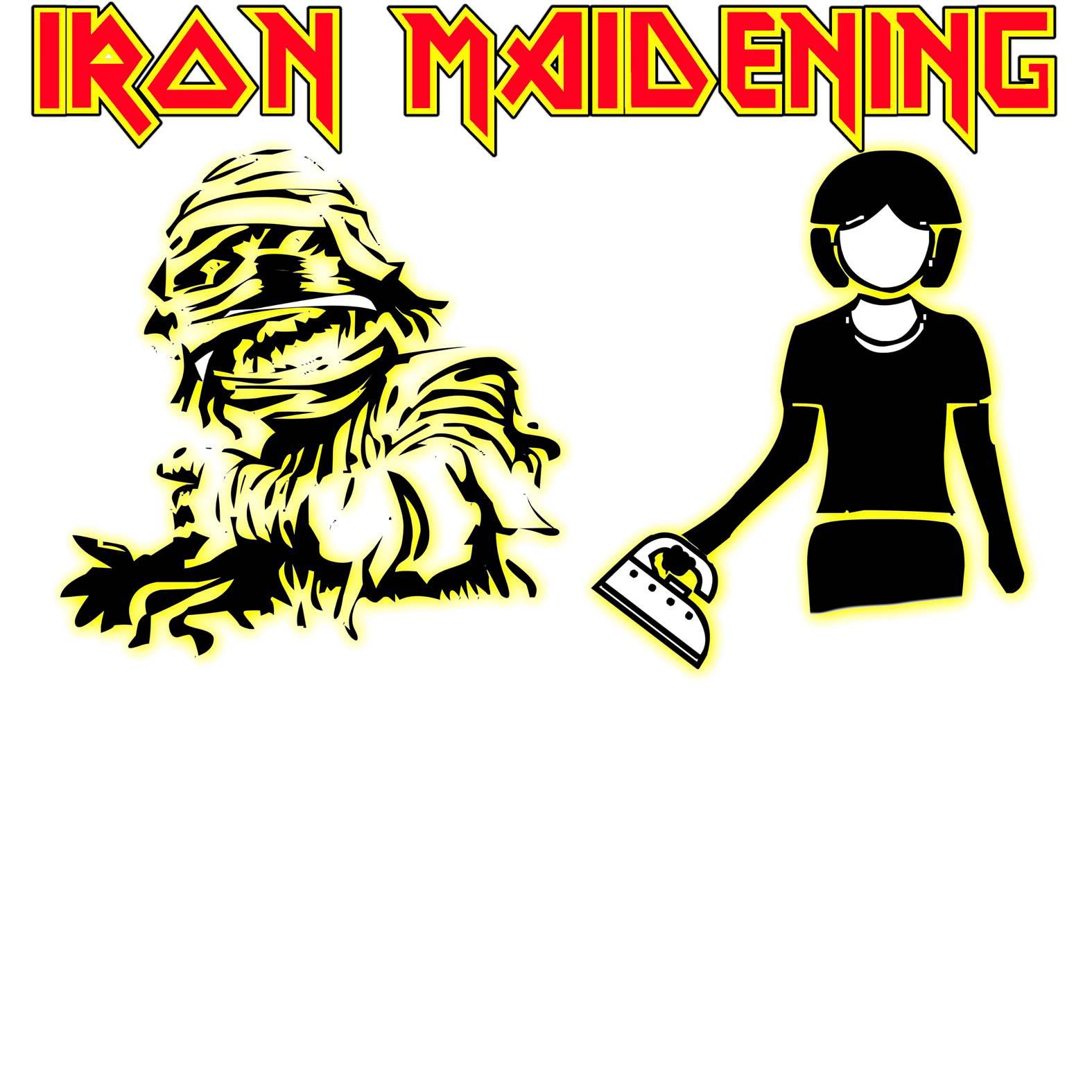 Iron Maidening - T-Shirt - Witty Twisters Fashions