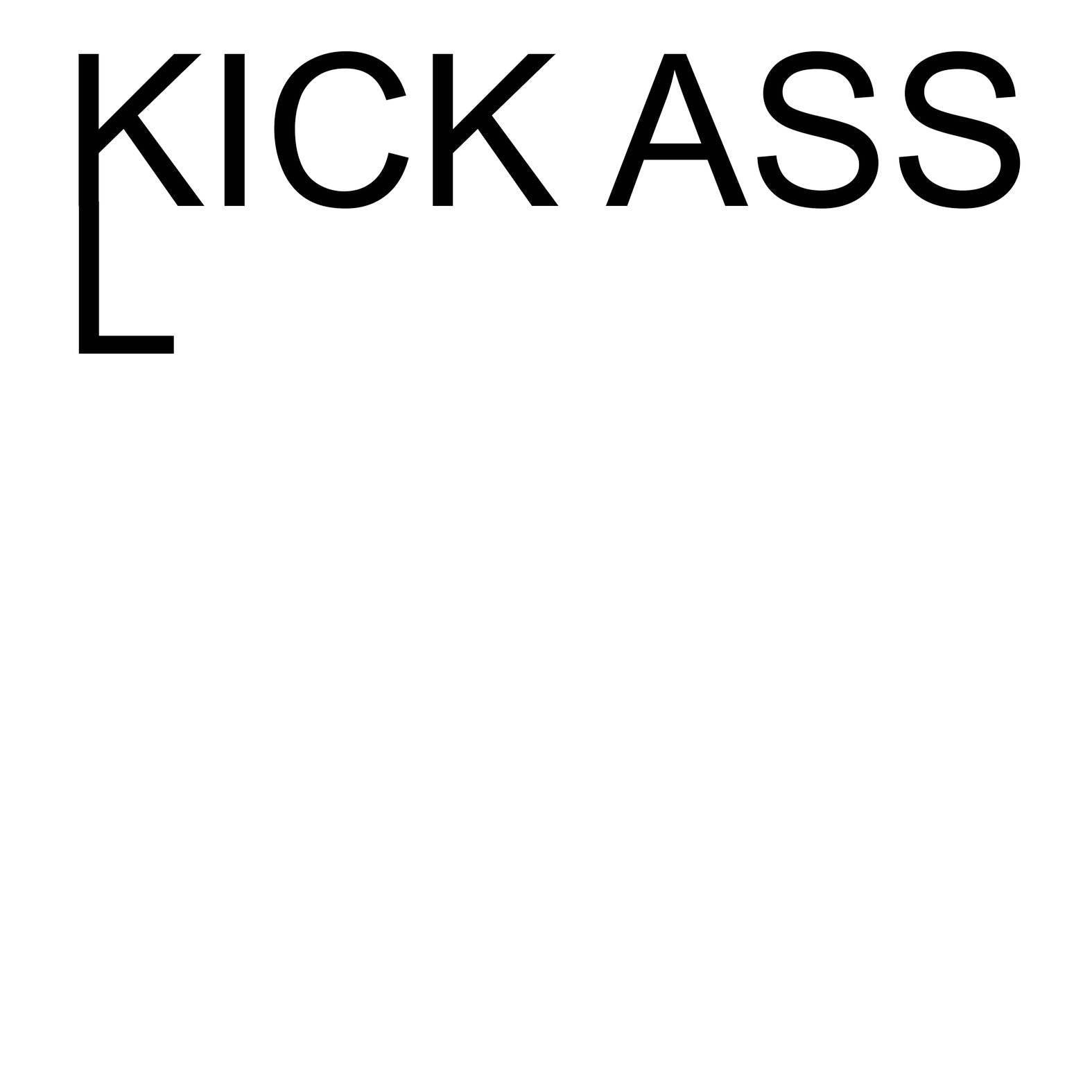 Kick And Lick Ass - T-Shirt - Witty Twisters Fashions