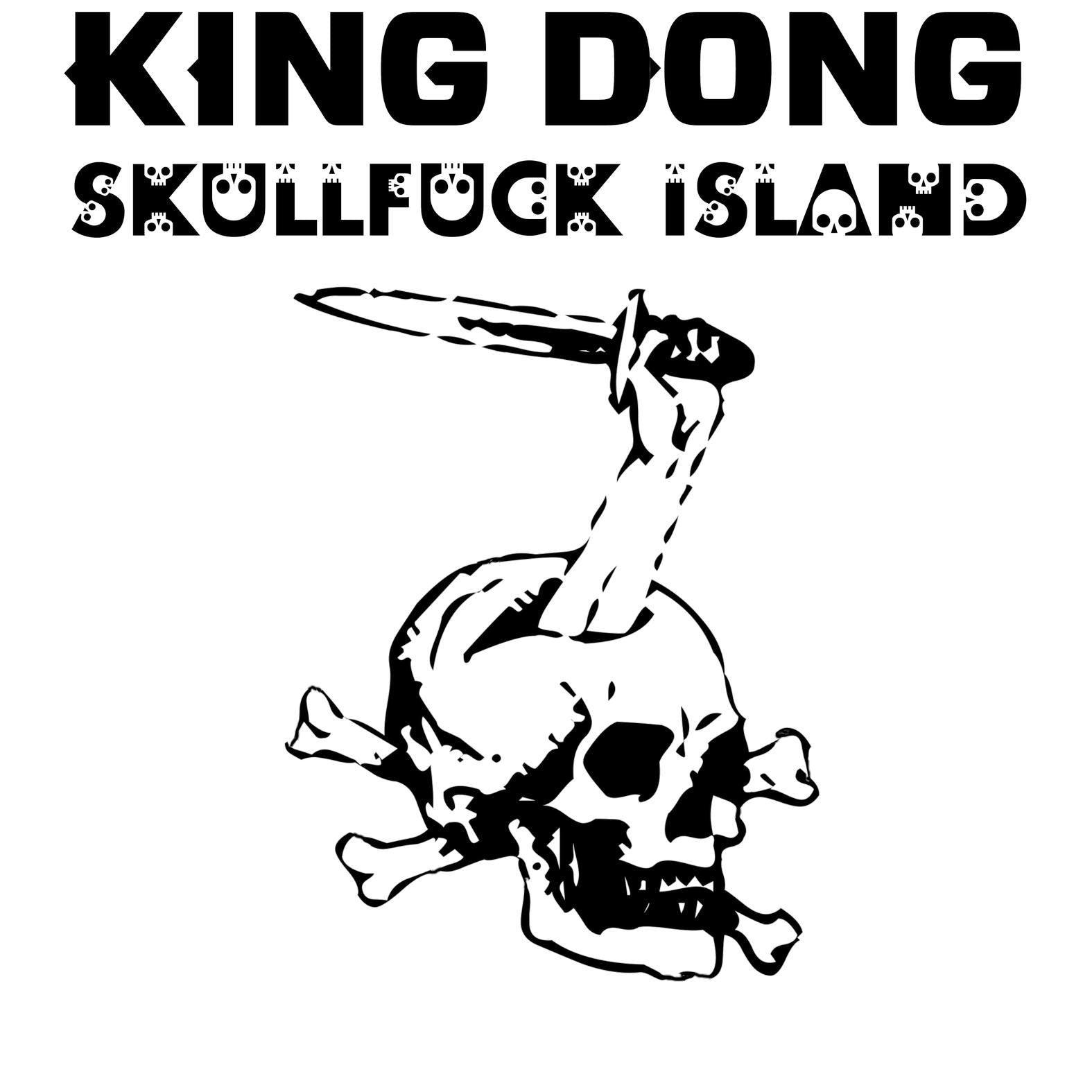 King Dong Skullfuck Island - T-Shirt - Witty Twisters Fashions