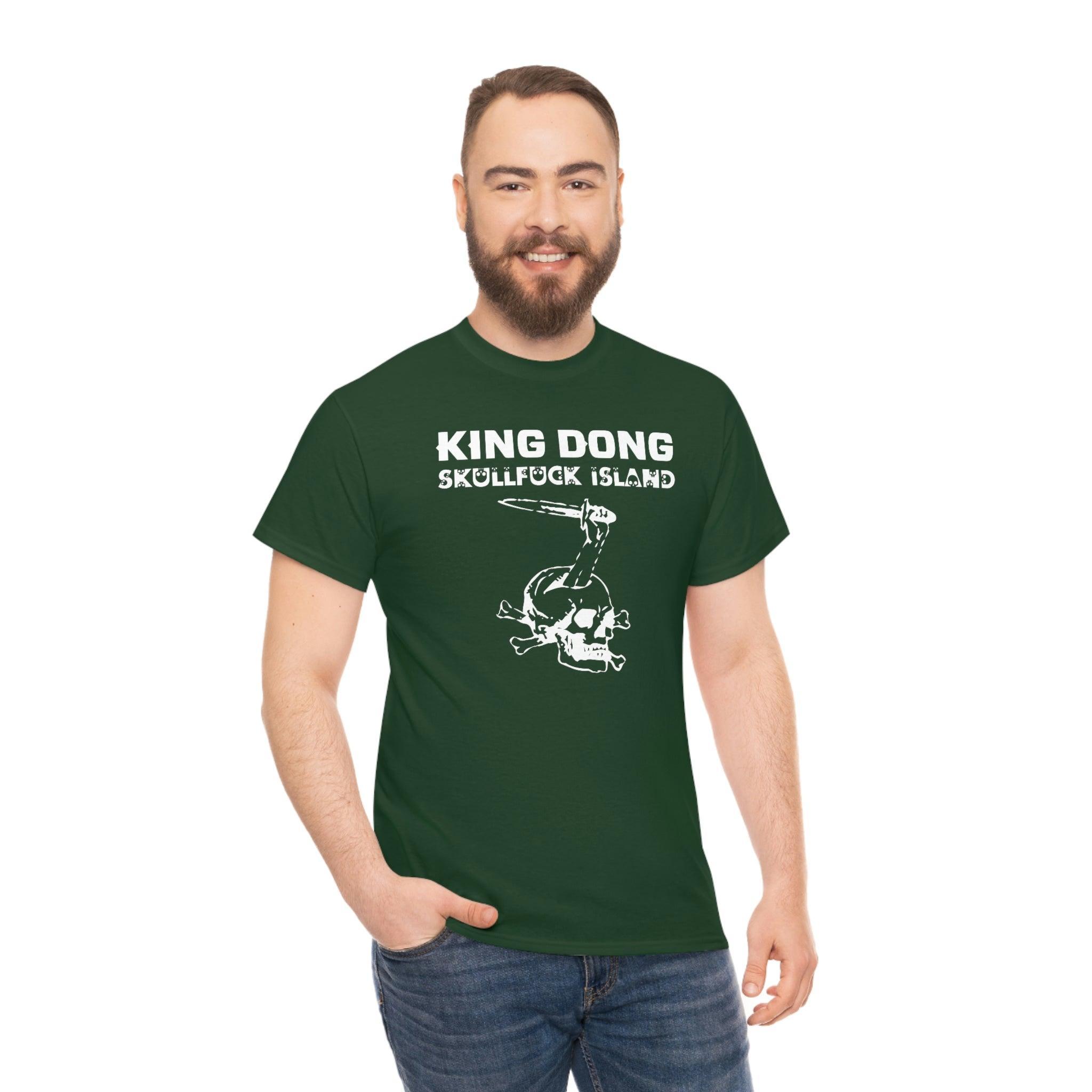 King Dong Skullfuck Island - T-Shirt - Witty Twisters Fashions