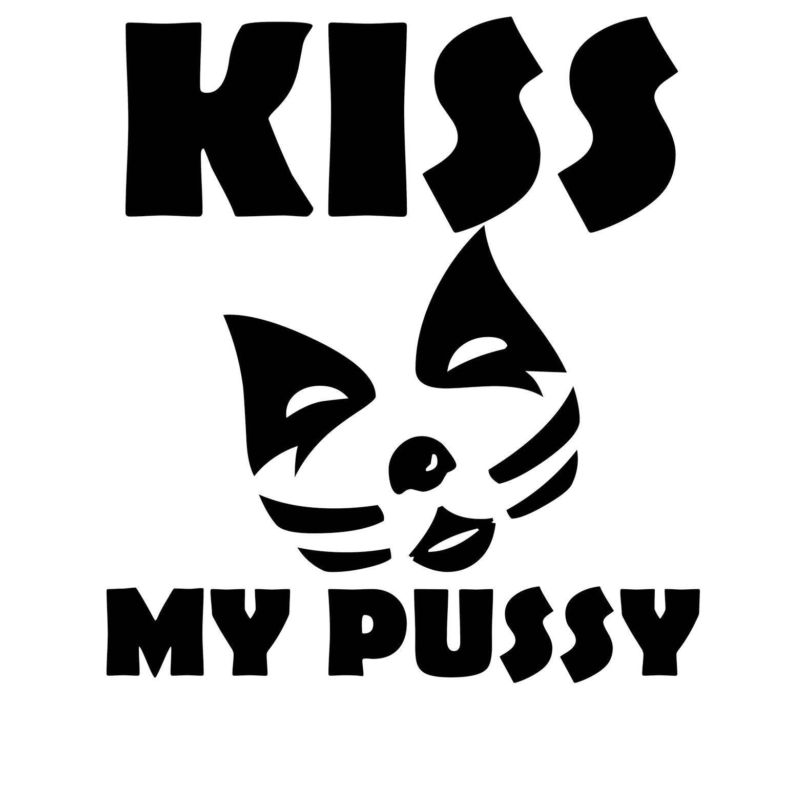 Kiss My Pussy - Women's Crop Top - Witty Twisters Fashions