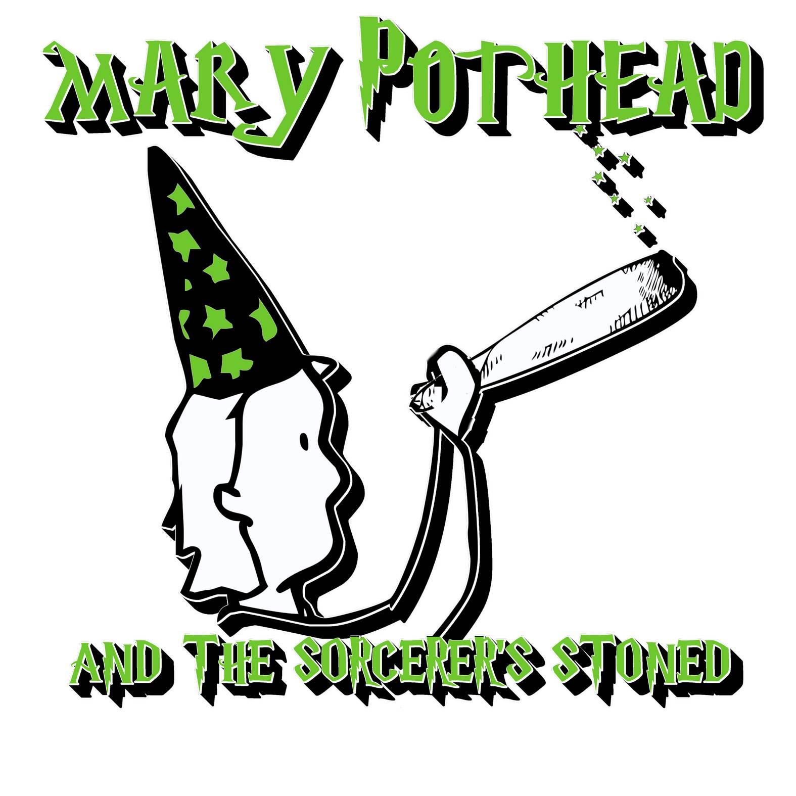 Mary Pothead And The Sorcerer's Stoned - Witty Twisters T-Shirts