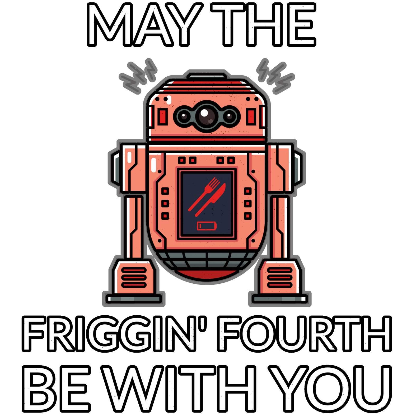 May the friggin' fourth be with you - T-Shirt - Witty Twisters Fashions