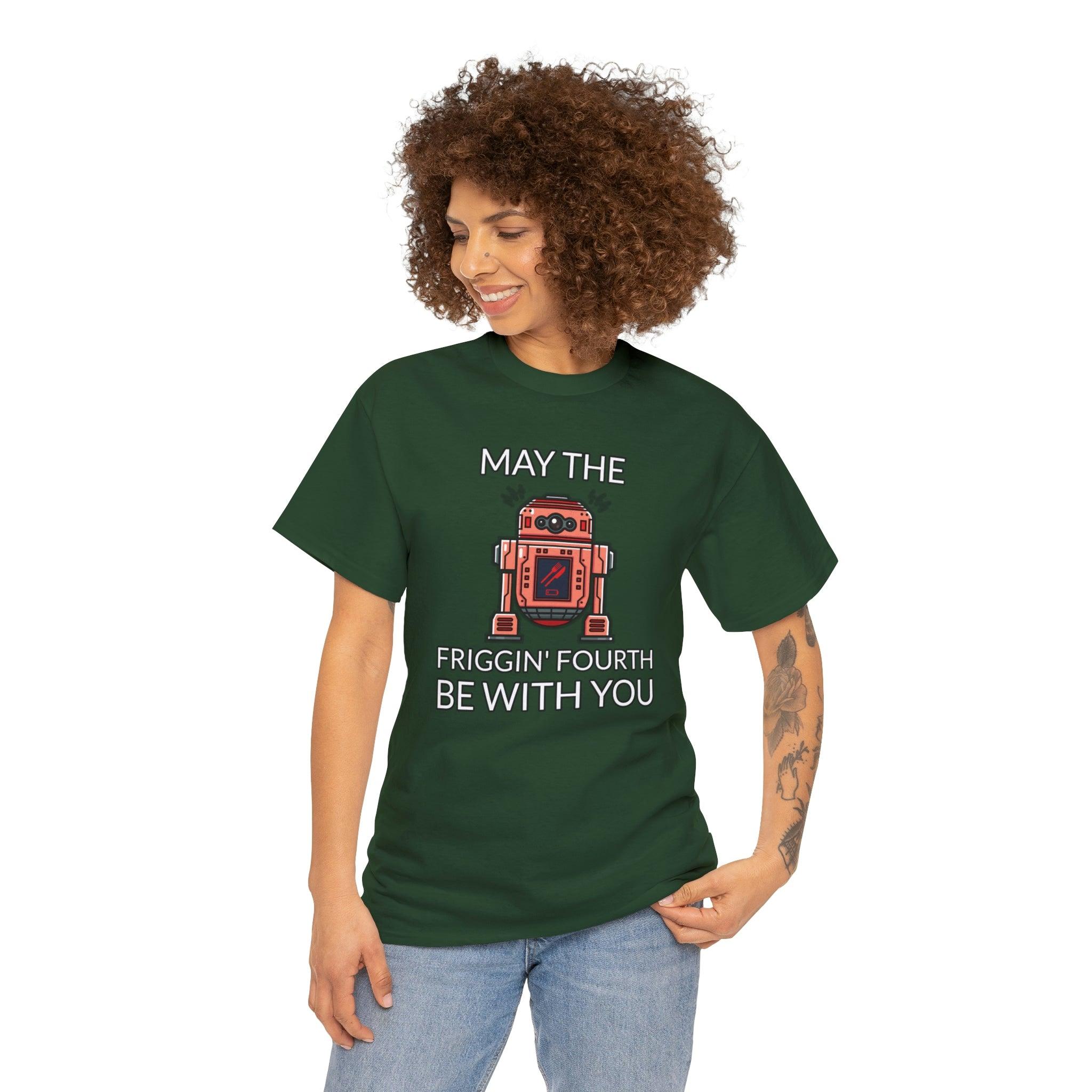 May the friggin' fourth be with you - T-Shirt - Witty Twisters Fashions