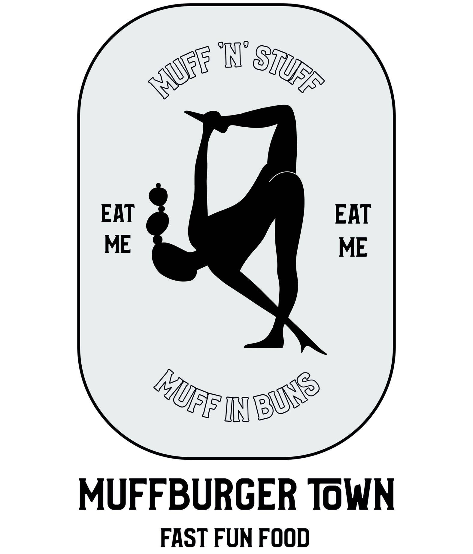 Muffburger Town Fast Fun Food - T-Shirt - Witty Twisters Fashions