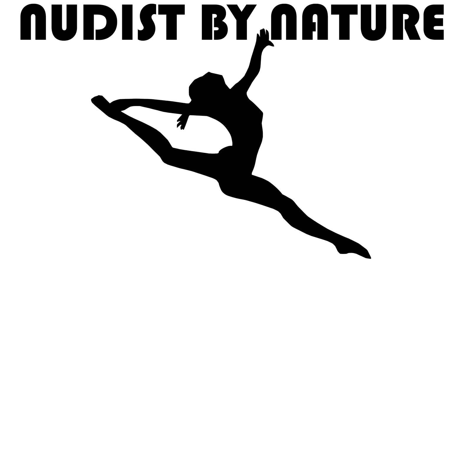 Nudist By Nature - T-Shirt - Witty Twisters Fashions