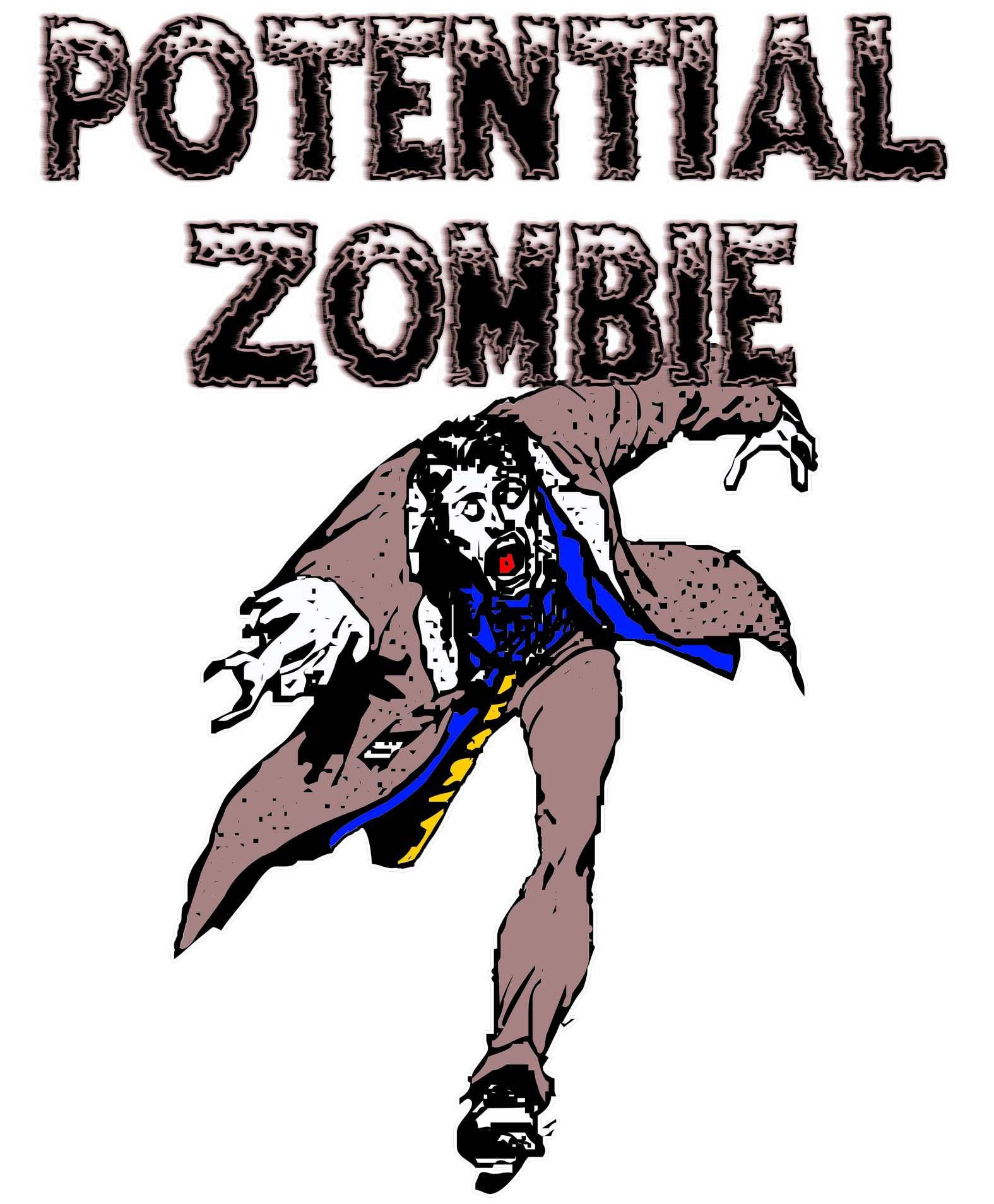 Potential Zombie - T-Shirt - Witty Twisters Fashions