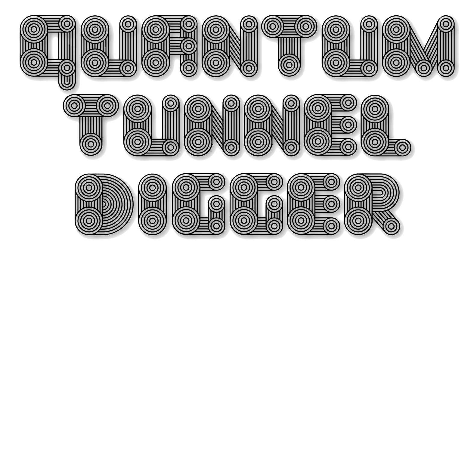 Quantum Tunnel Digger - T-Shirt - Witty Twisters Fashions