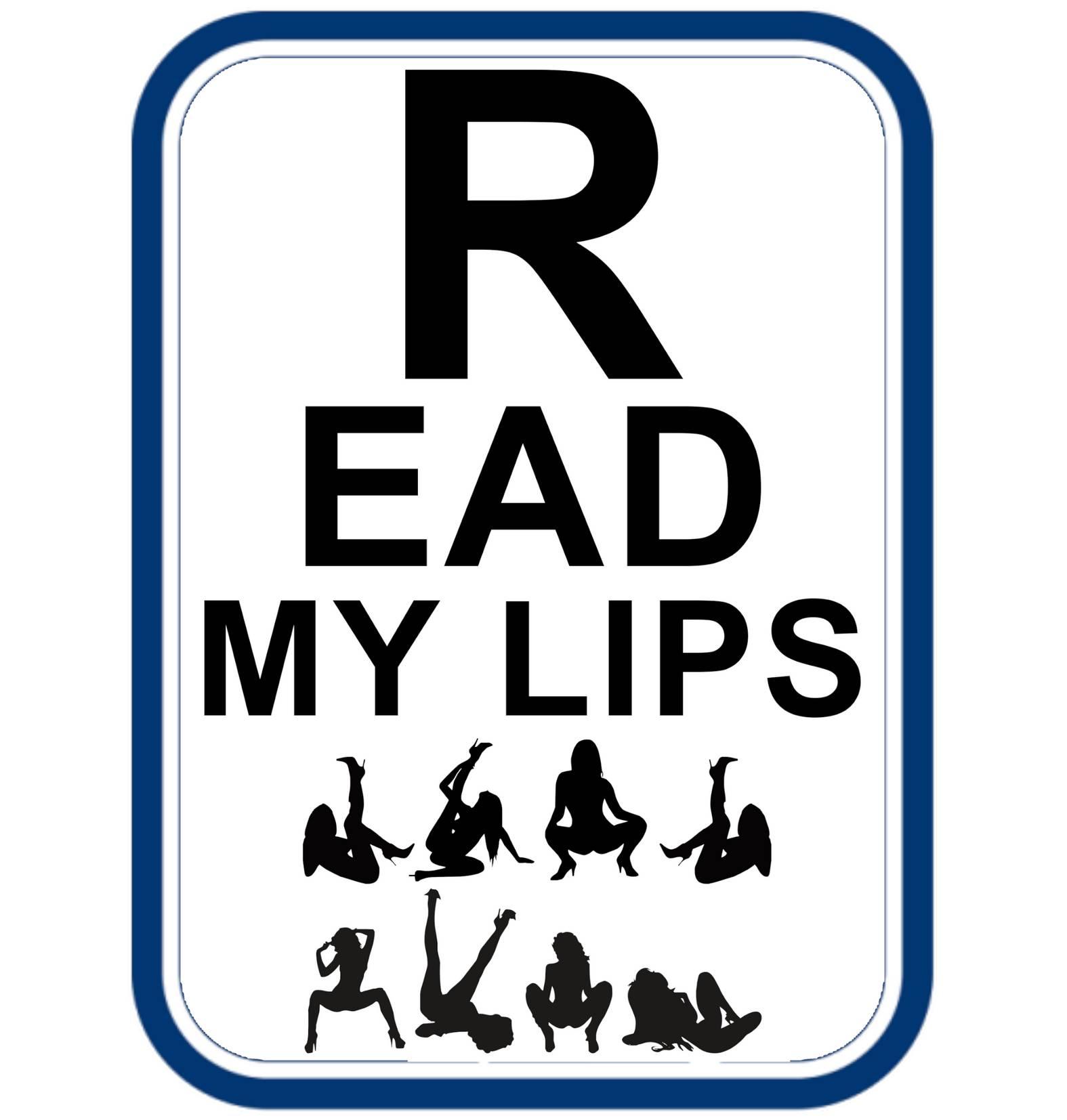 Read My Lips - T-Shirt - Witty Twisters Fashions