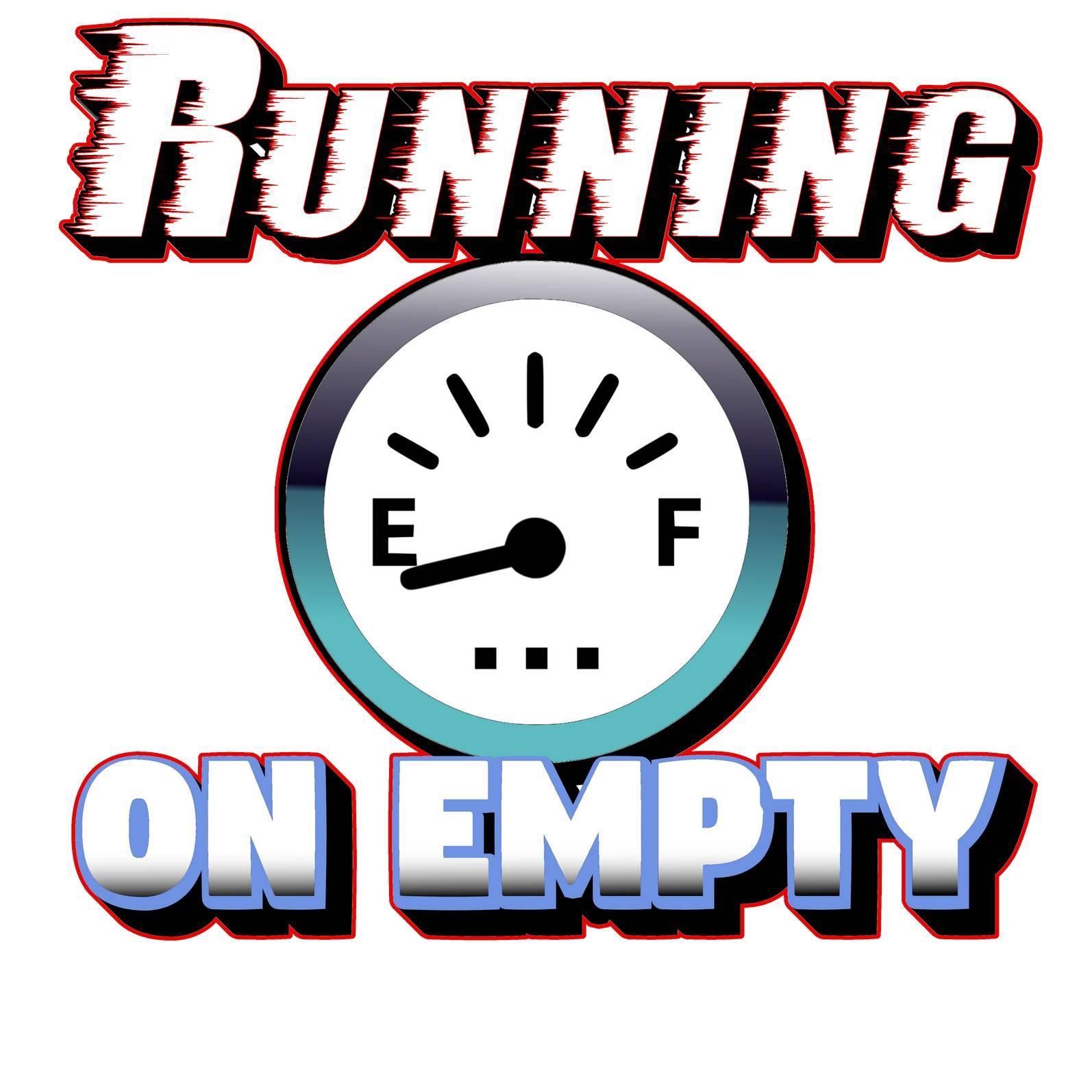 Running On Empty - Witty Twisters T-Shirts