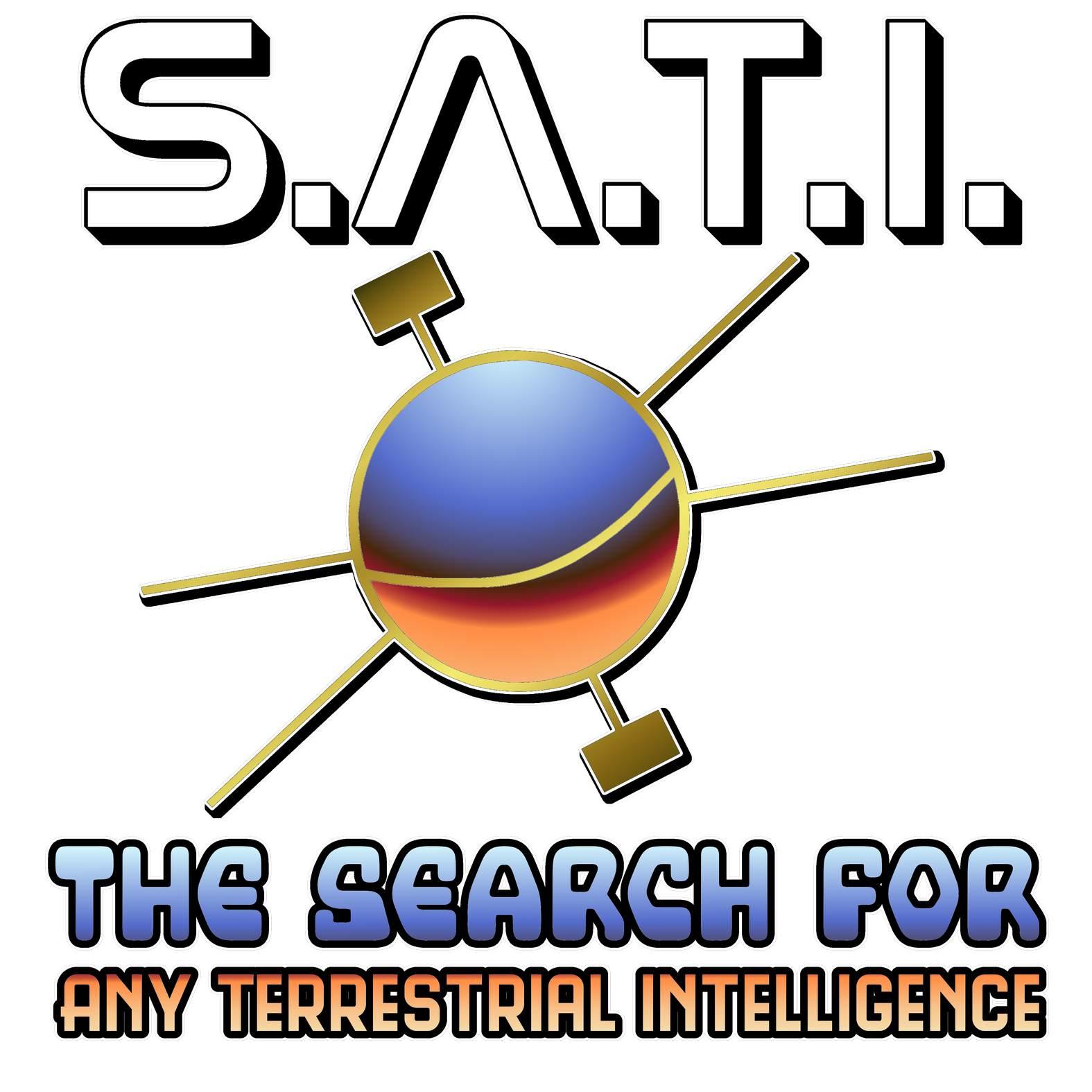 S.A.T.I. The Search For Any Terrestrial Intelligence - T-Shirt - Witty Twisters Fashions