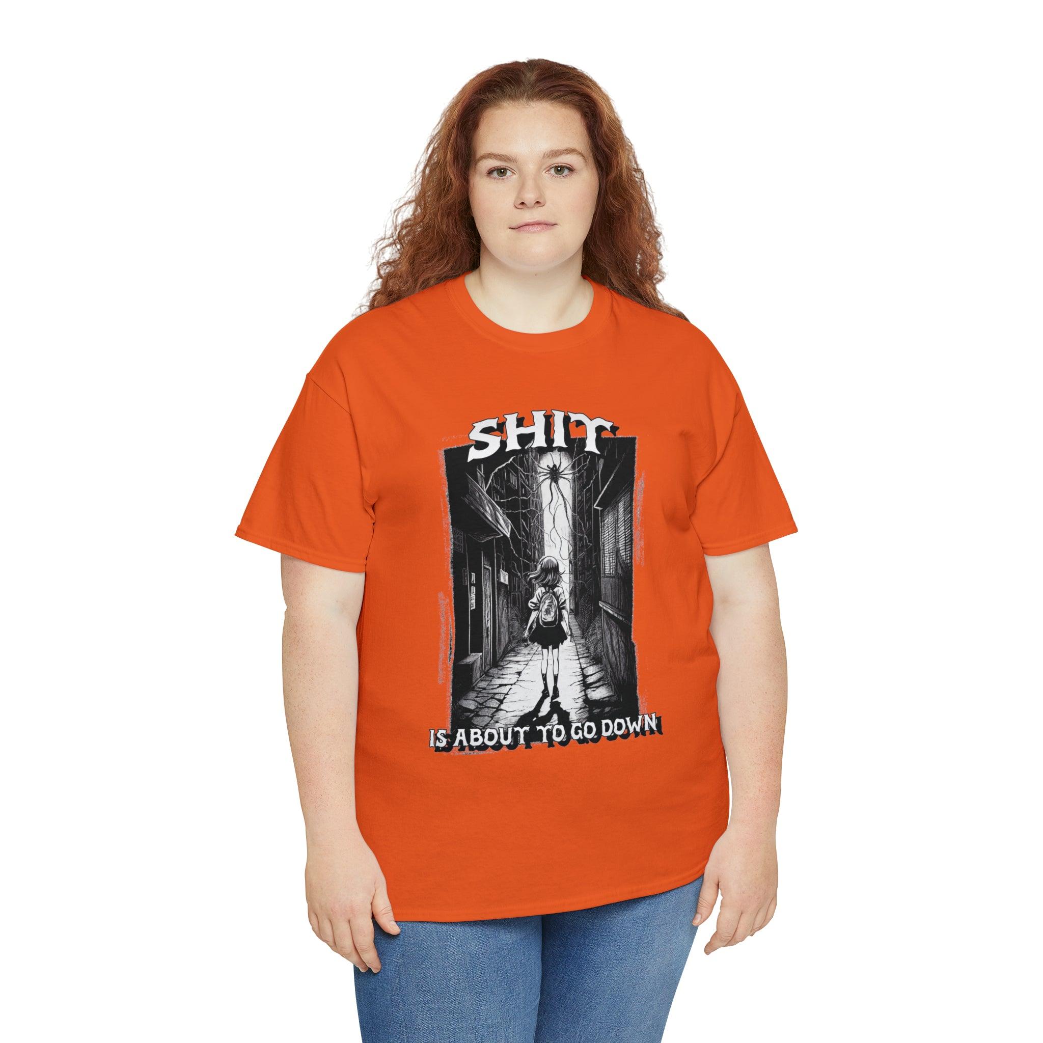 Shit is about to go down - T-Shirt - Witty Twisters Fashions