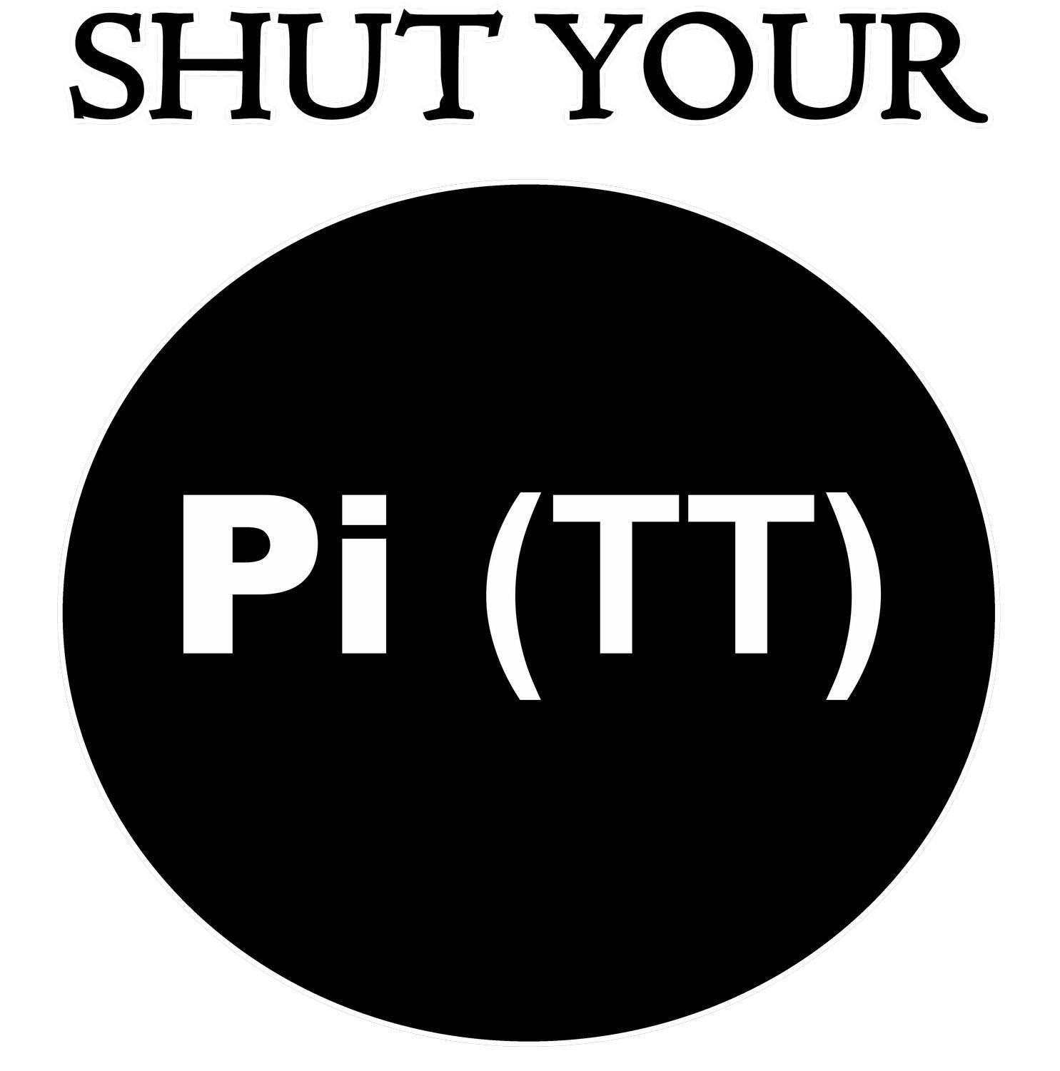 Shut Your Pi Hole - T-Shirt - Witty Twisters Fashions