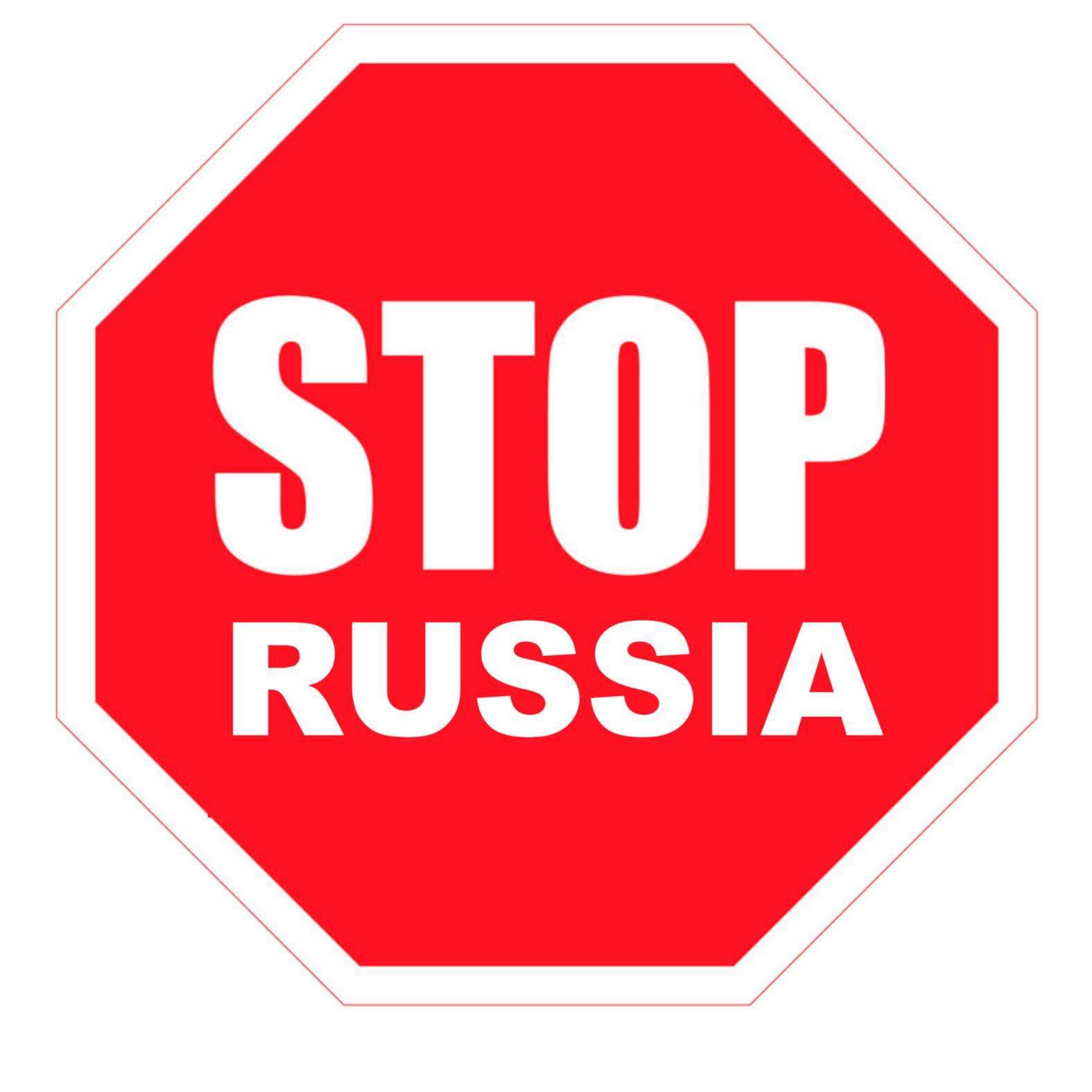 Stop Russia - T-Shirt - Witty Twisters Fashions