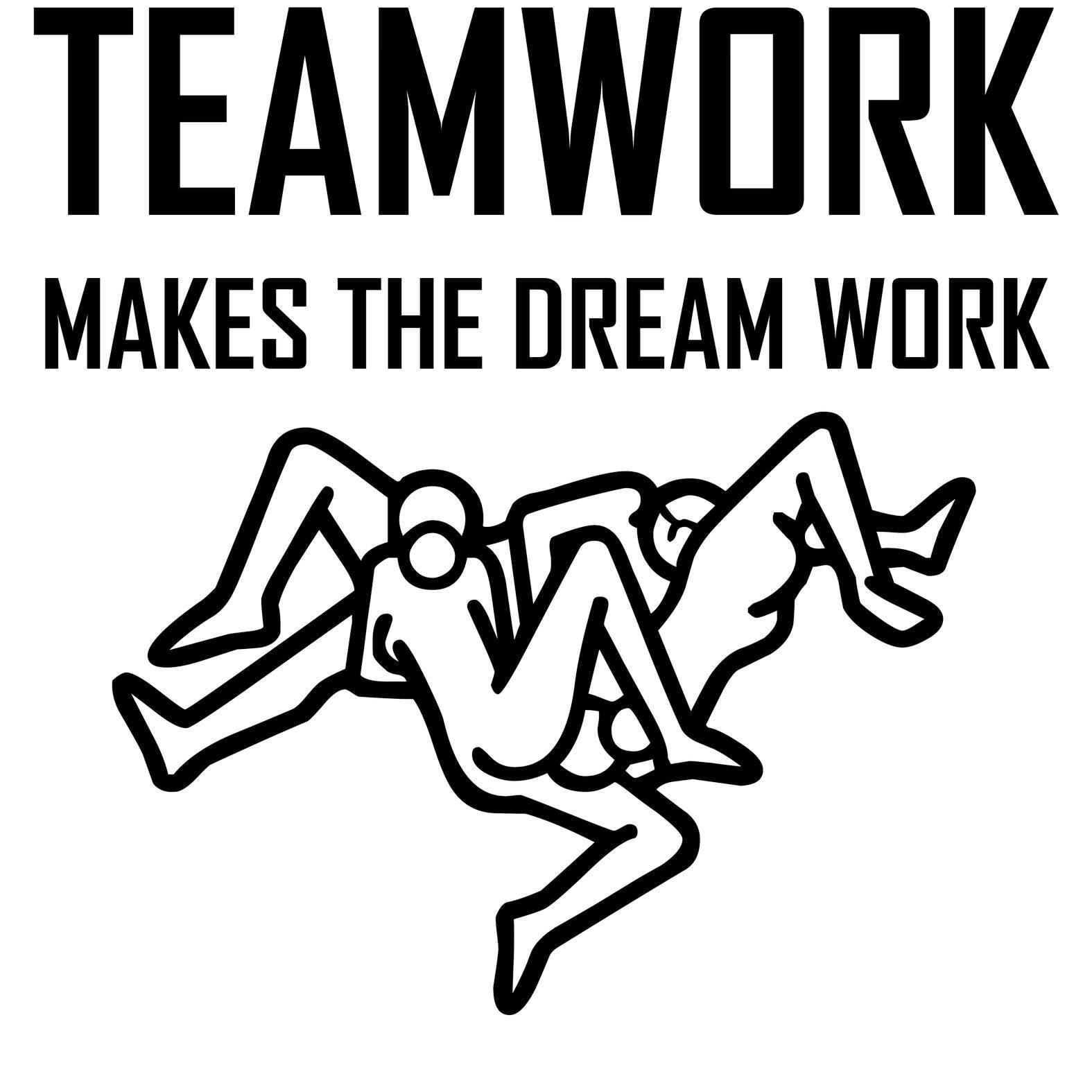 Teamwork Makes The Dream Work - T-Shirt - Witty Twisters Fashions