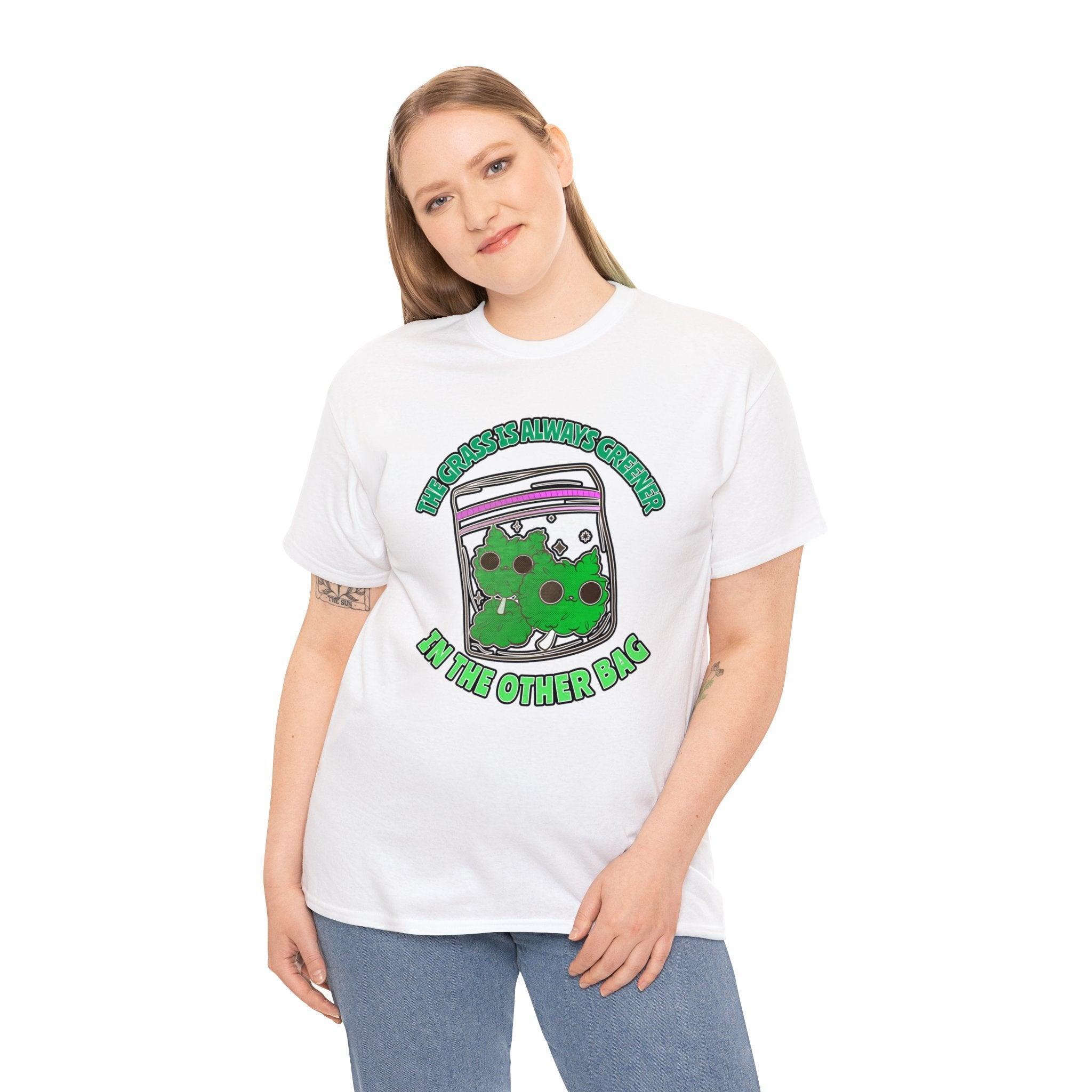 The grass is always greener in the other bag - T-Shirt - Witty Twisters Fashions