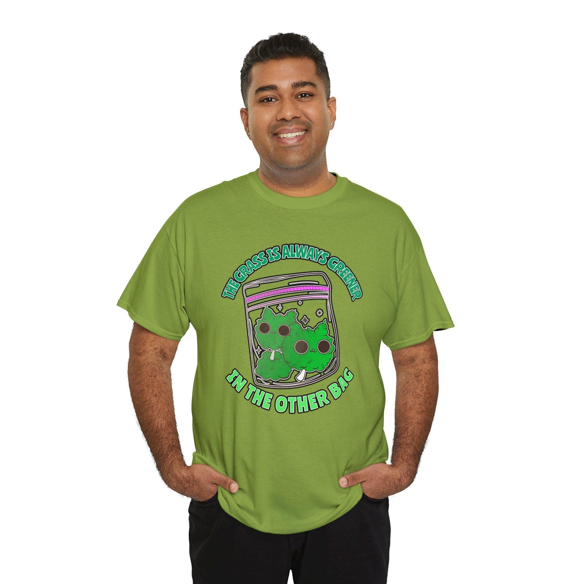 The grass is always greener in the other bag - T-Shirt - Witty Twisters Fashions