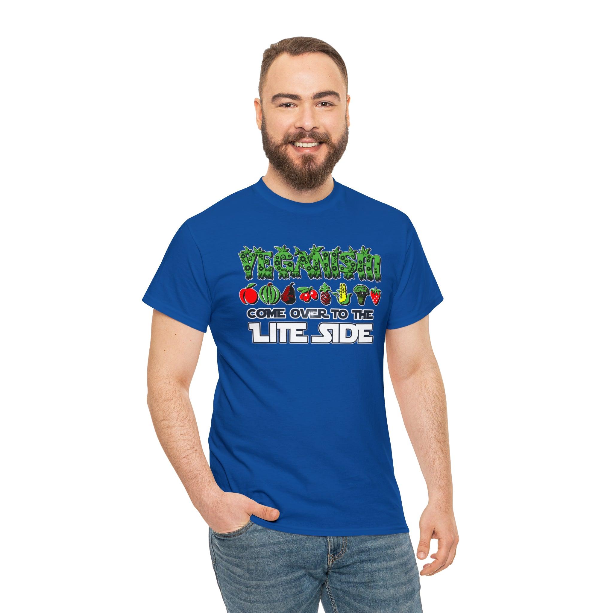 VEGANISM Come Over To The Lite Side - T-Shirt - Witty Twisters Fashions