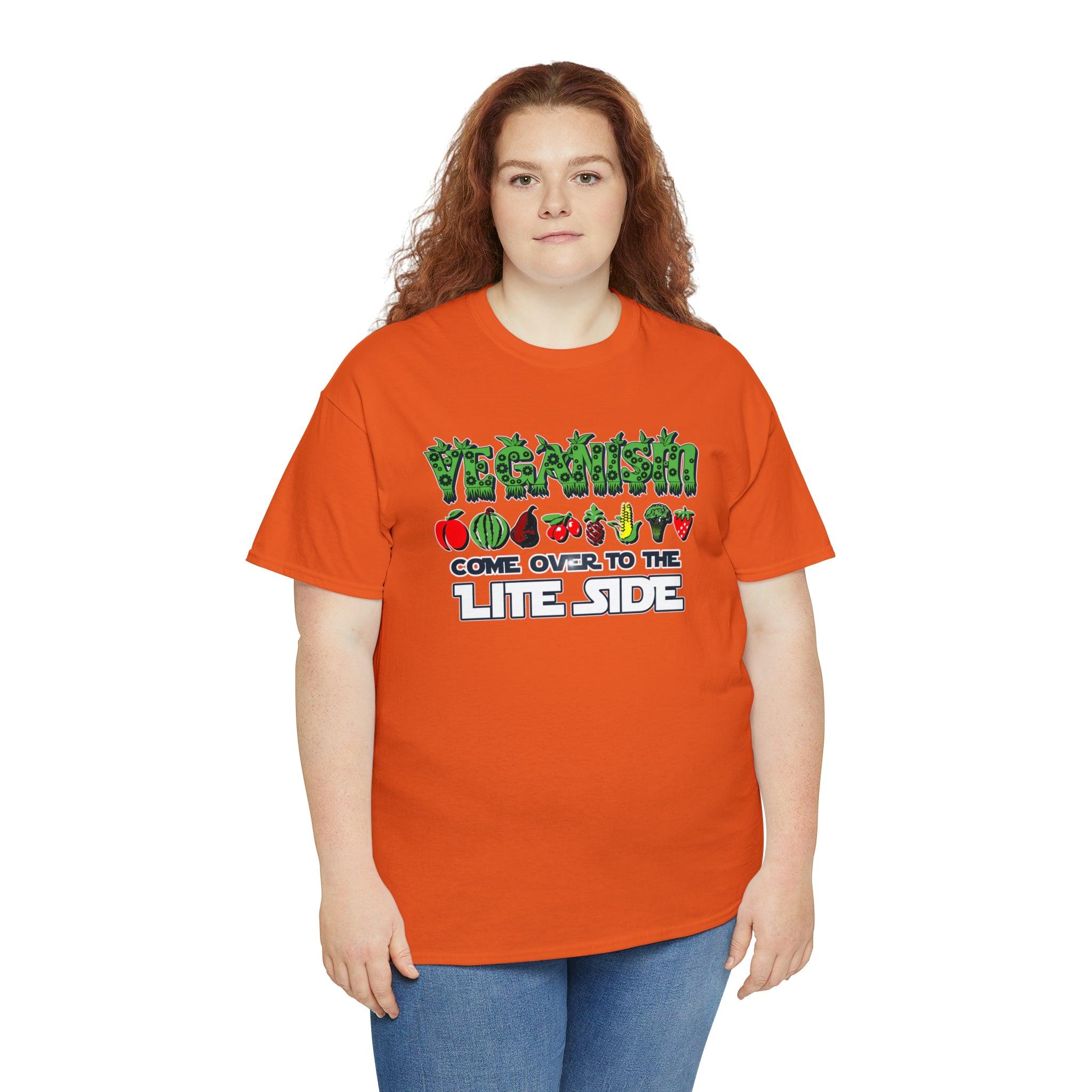 VEGANISM Come Over To The Lite Side - T-Shirt - Witty Twisters Fashions