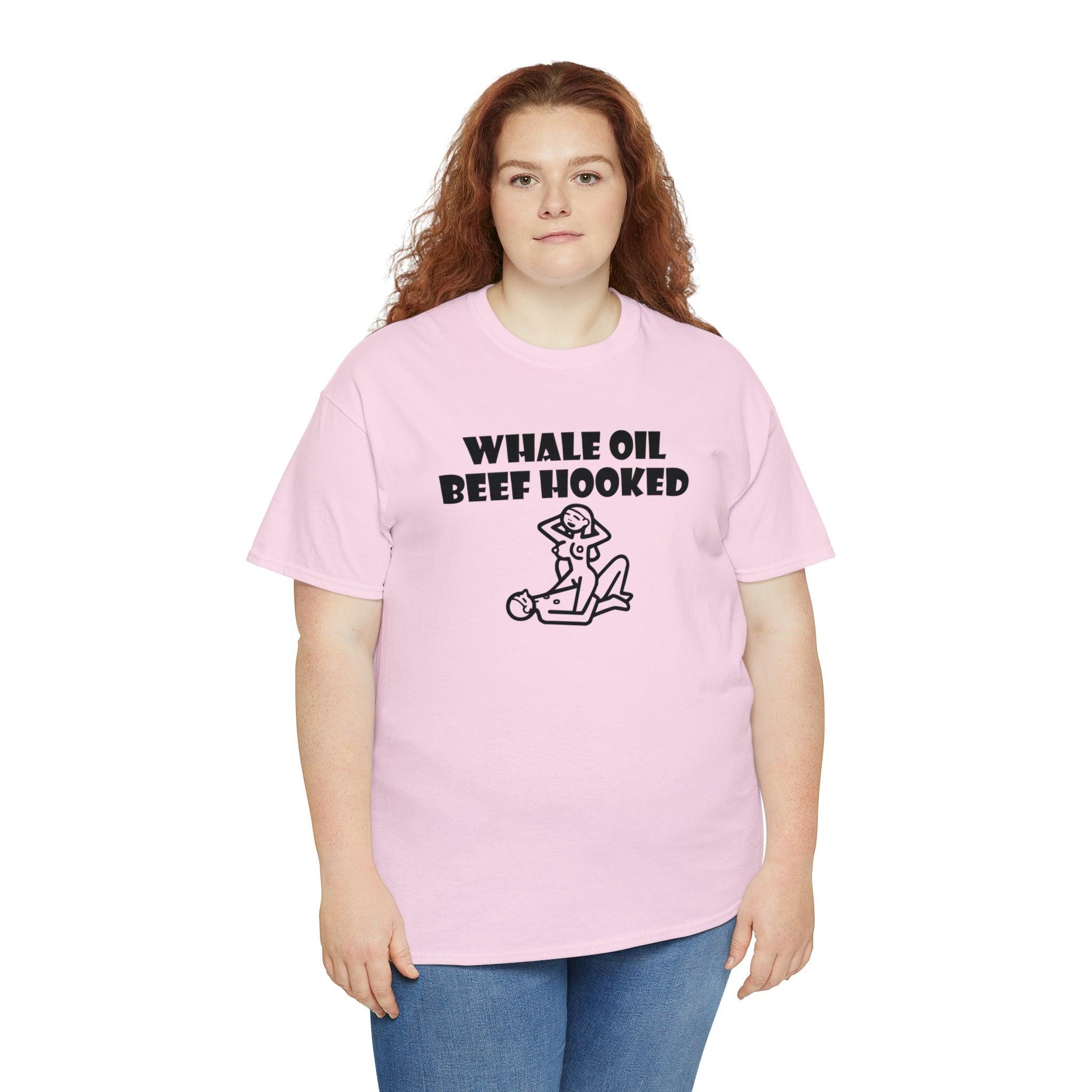 Whale Oil Beef Hooked - T-Shirt - Witty Twisters Fashions