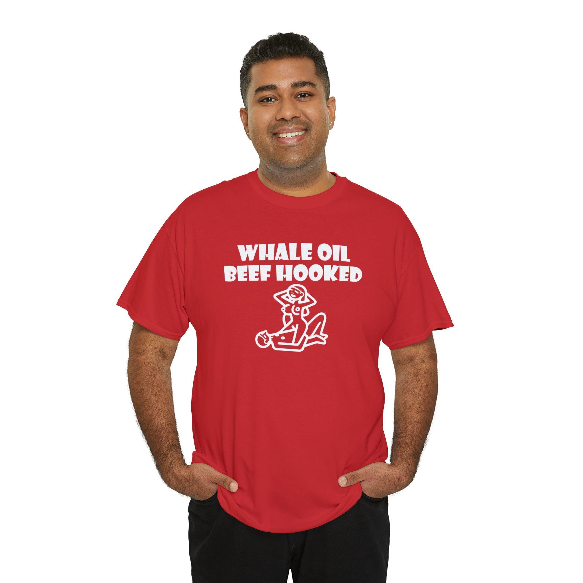 Whale Oil Beef Hooked - T-Shirt - Witty Twisters Fashions