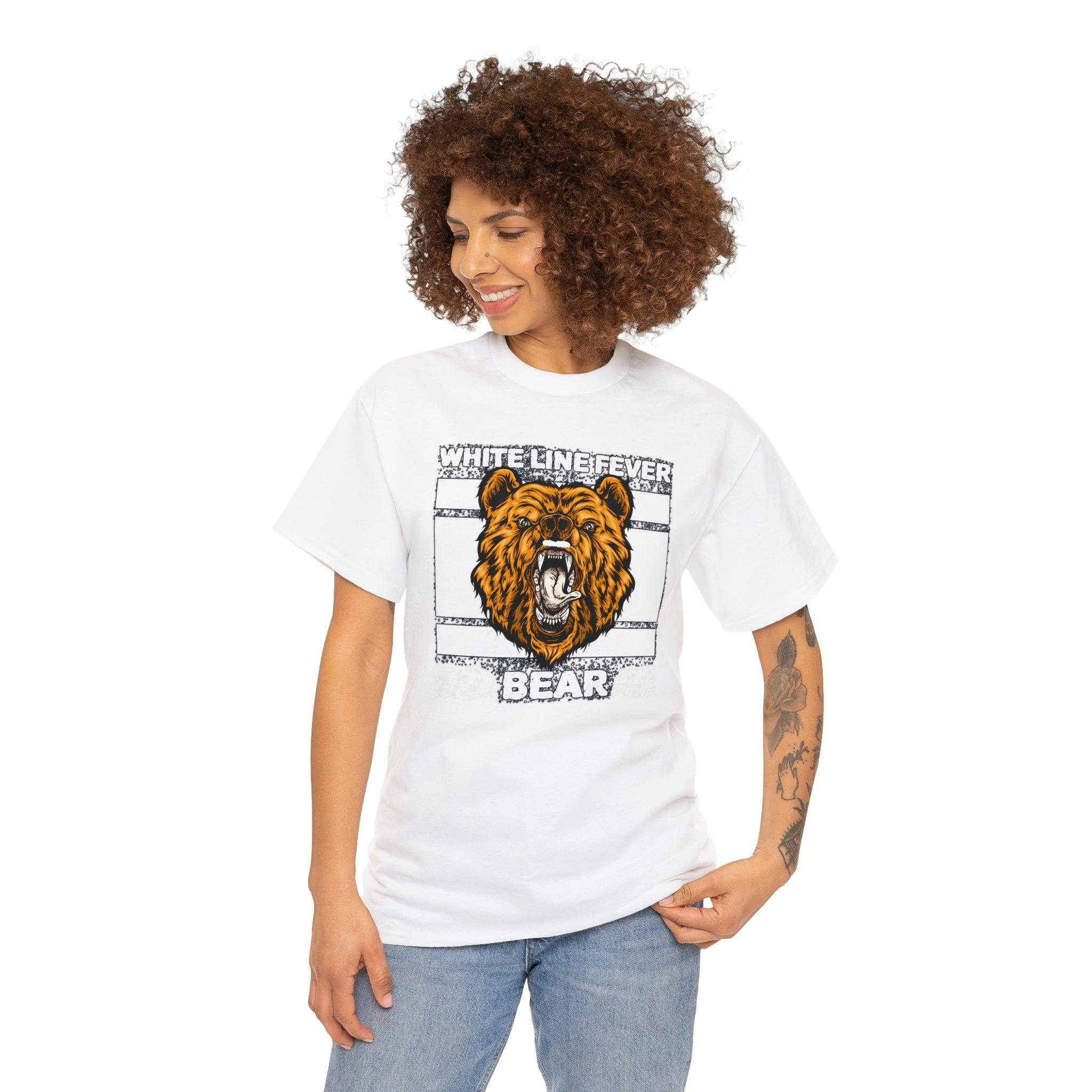 White Line Fever Bear - T-Shirt - Witty Twisters Fashions