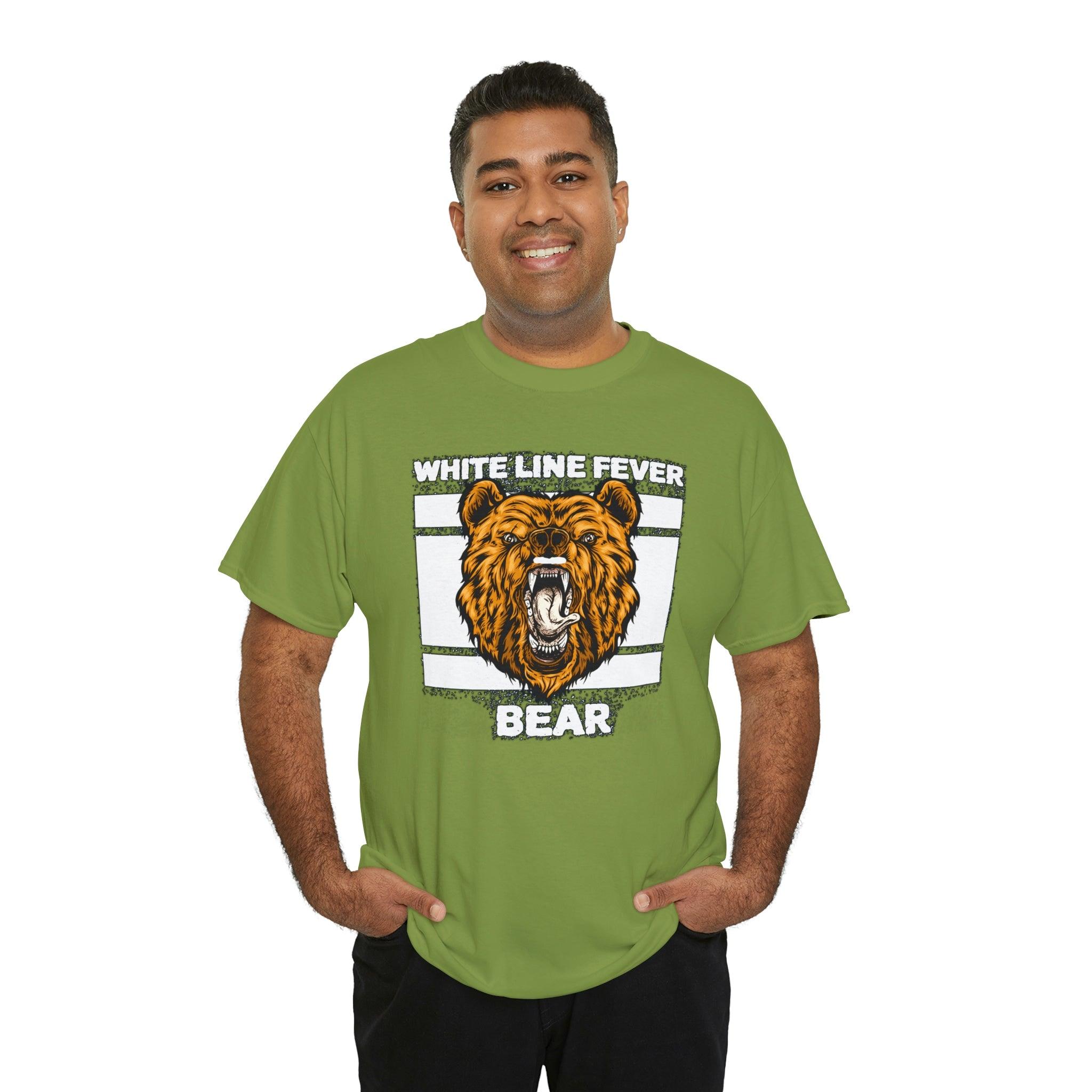 White Line Fever Bear - T-Shirt - Witty Twisters Fashions