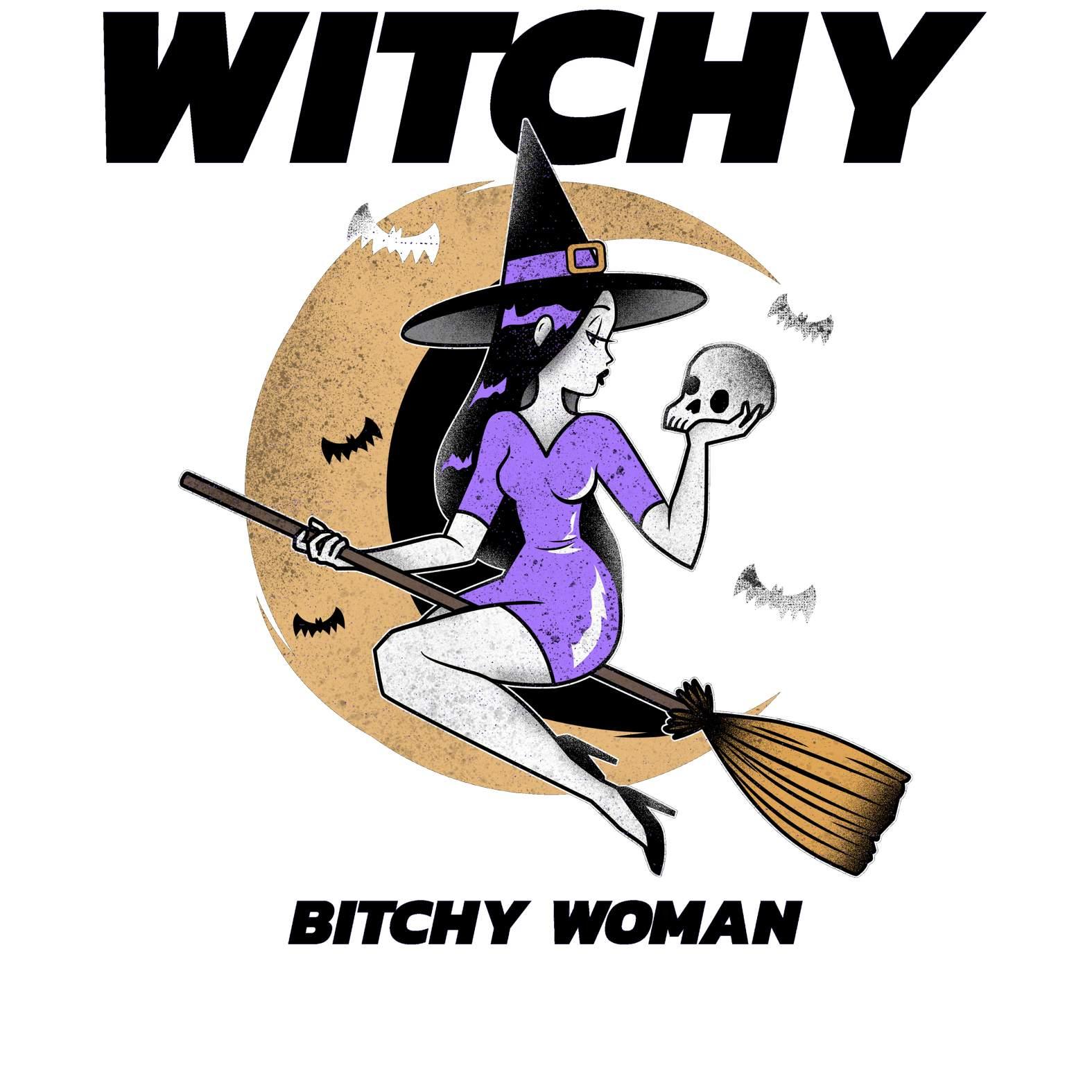 Witchy Bitchy Woman - T-Shirt - Witty Twisters Fashions