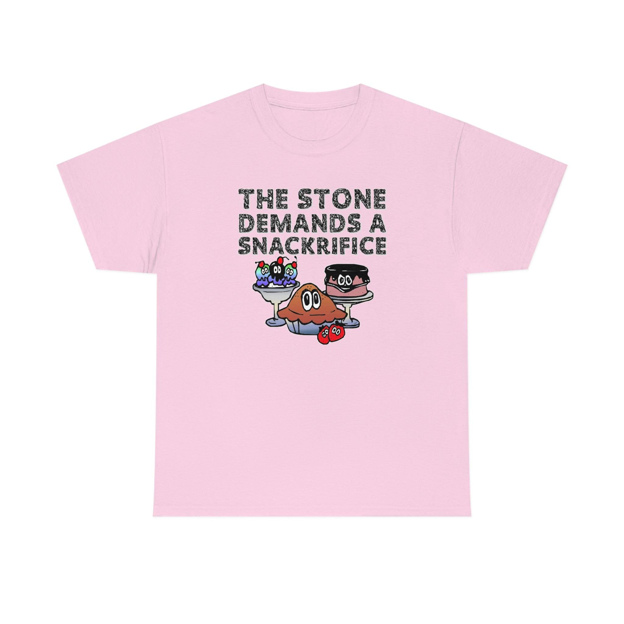 The Stone Demands A Snackrifice - T-Shirt - Witty Twisters Fashions