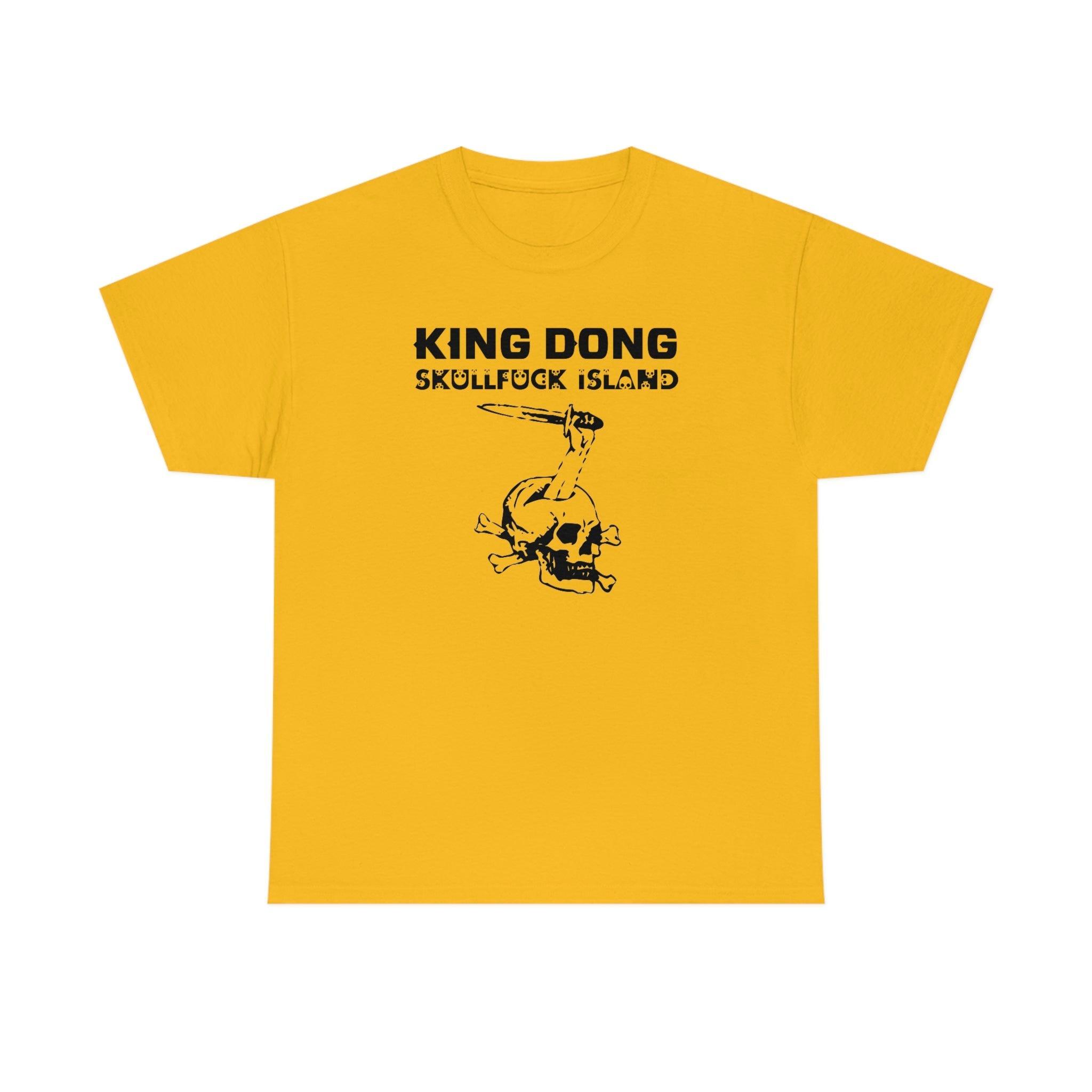 King Dong Skullfuck Island - T-Shirt - Witty Twisters Fashions