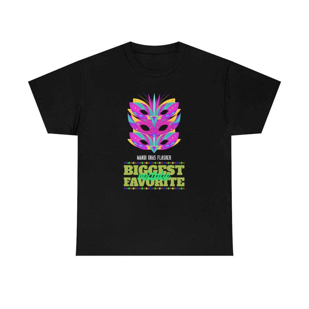 Mardi Gras Flasher Biggest Favorite Mistake - T-Shirt - Witty Twisters Fashions