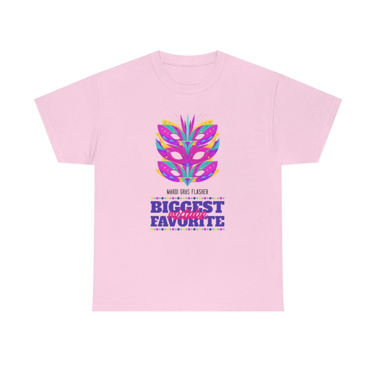 Mardi Gras Flasher Biggest Favorite Mistake - T-Shirt - Witty Twisters Fashions