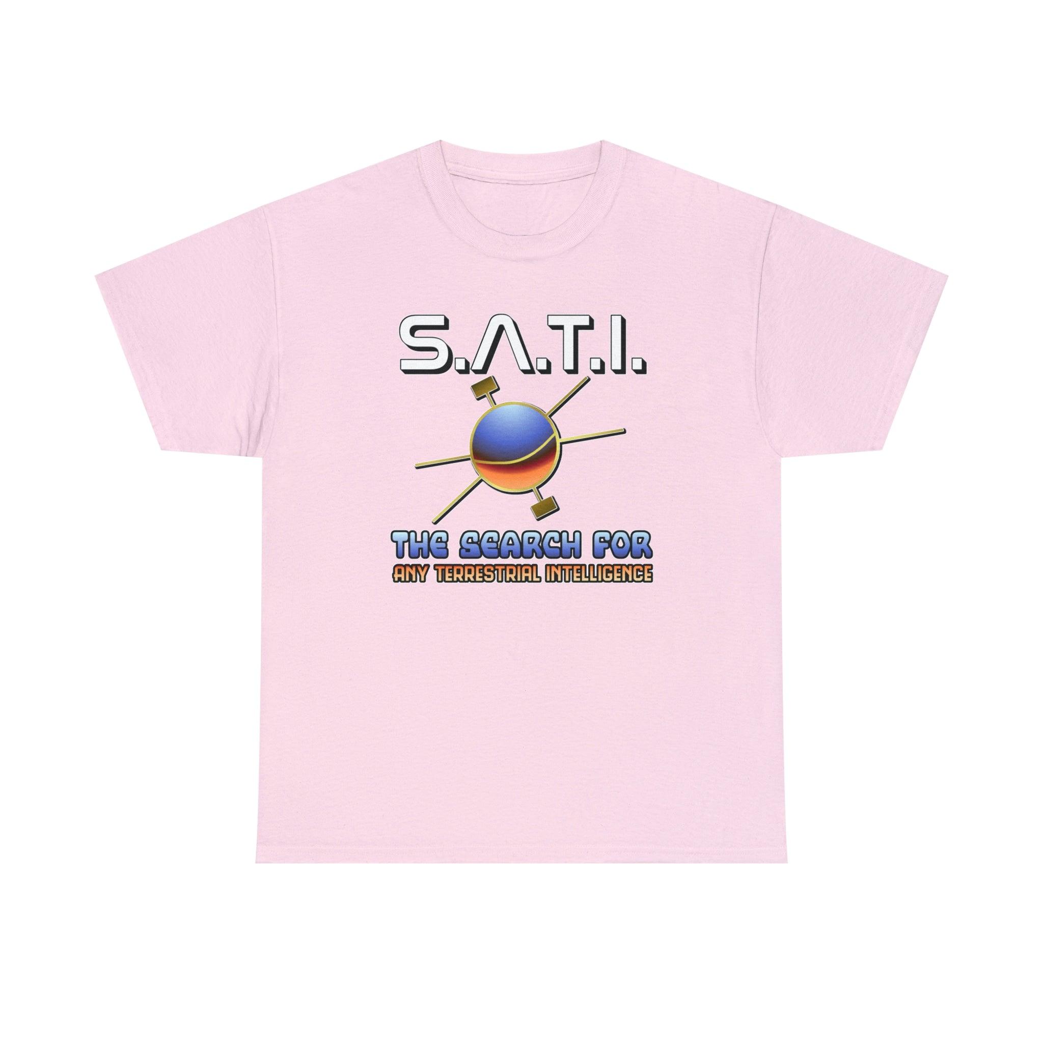 S.A.T.I. The Search For Any Terrestrial Intelligence - T-Shirt - Witty Twisters Fashions