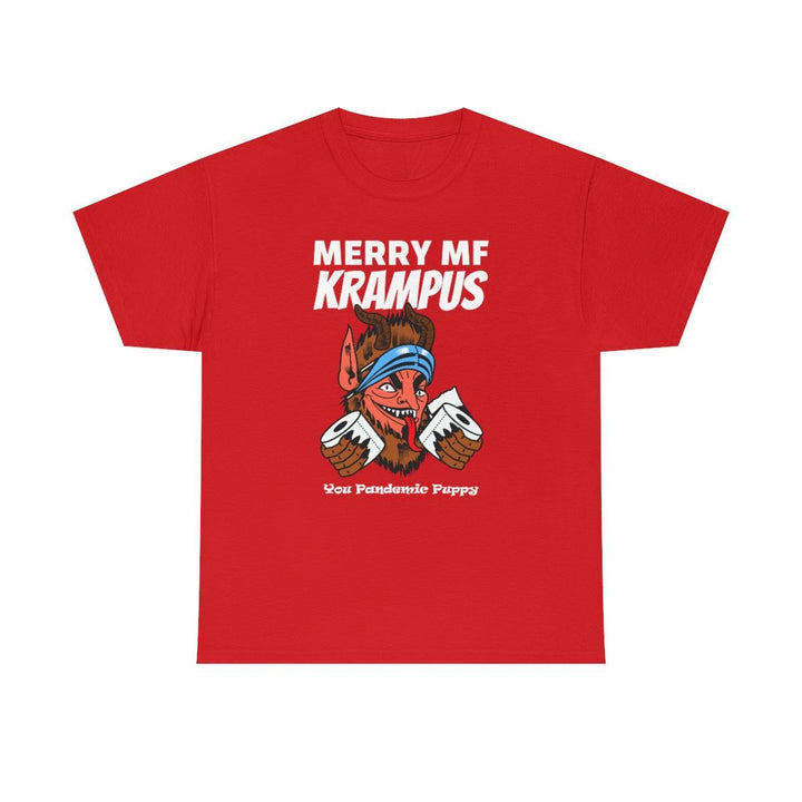 Merry MF Krampus You Pandemic Puppy - Witty Twisters T-Shirts