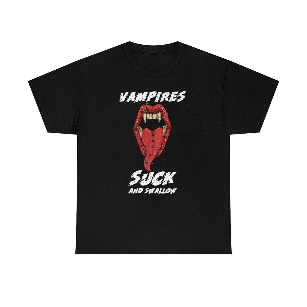 Vampires Suck And Swallow - Witty Twisters T-Shirts