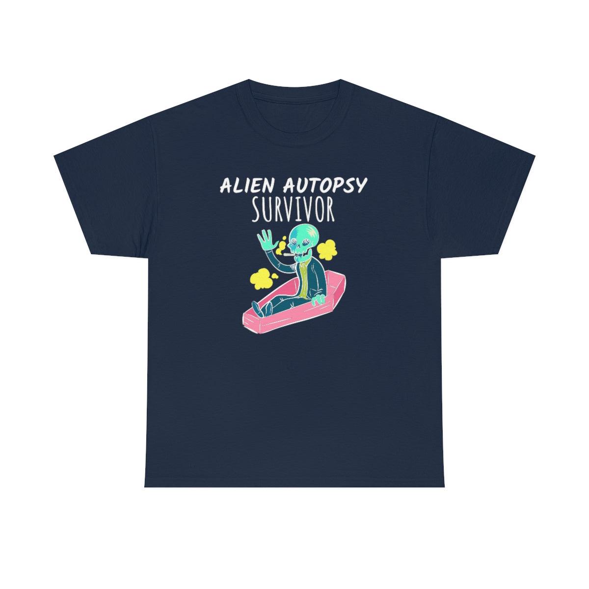 Alien Autopsy Survivor - Witty Twisters T-Shirts