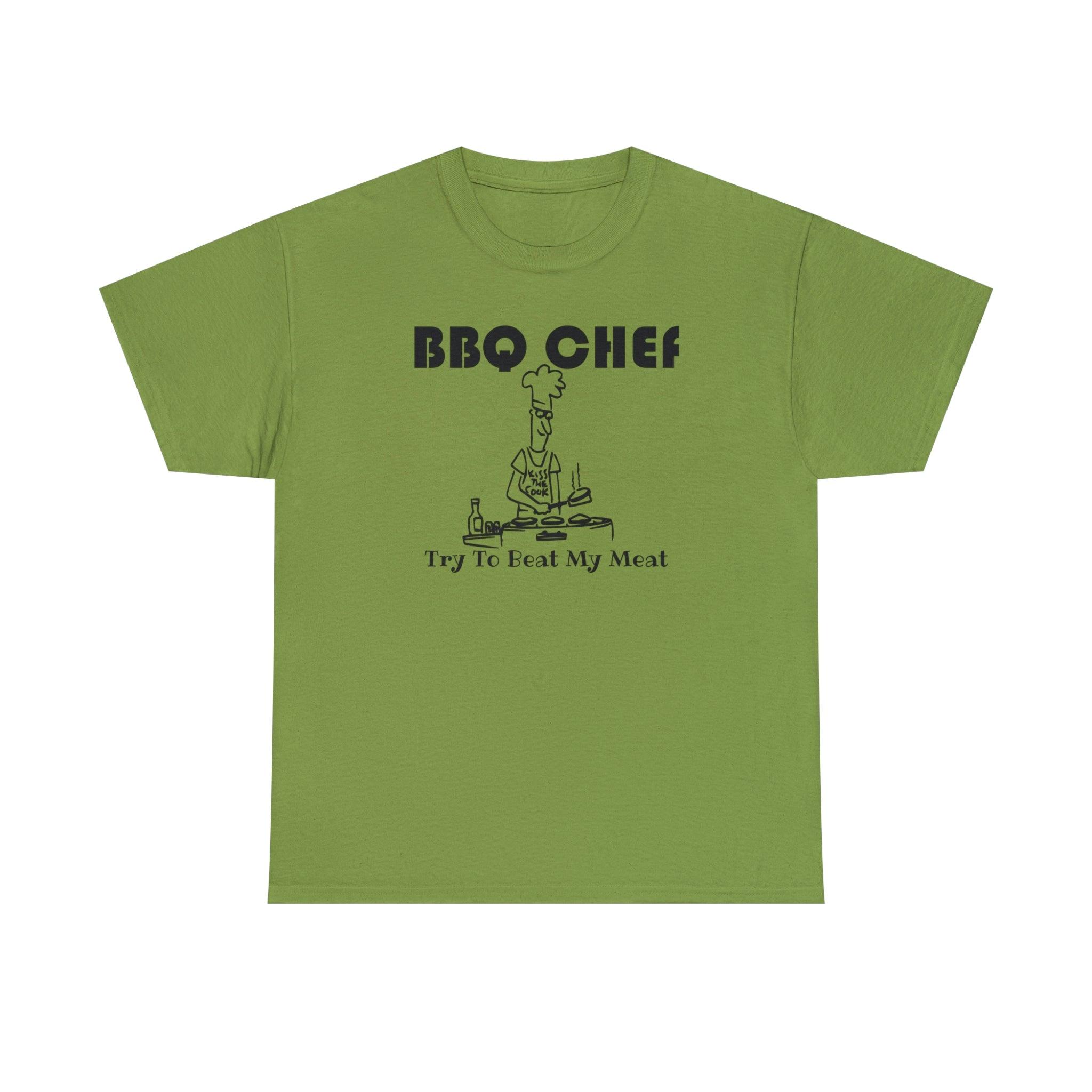 BBQ Chef Try To Beat My Meat - T-Shirt - Witty Twisters Fashions