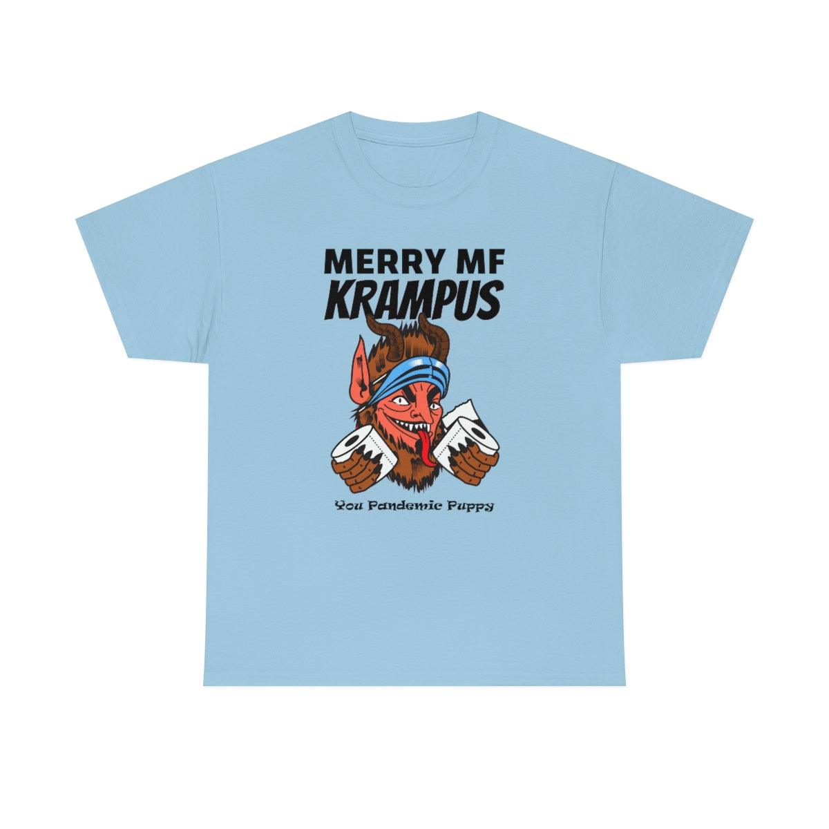 Merry MF Krampus You Pandemic Puppy - Witty Twisters T-Shirts