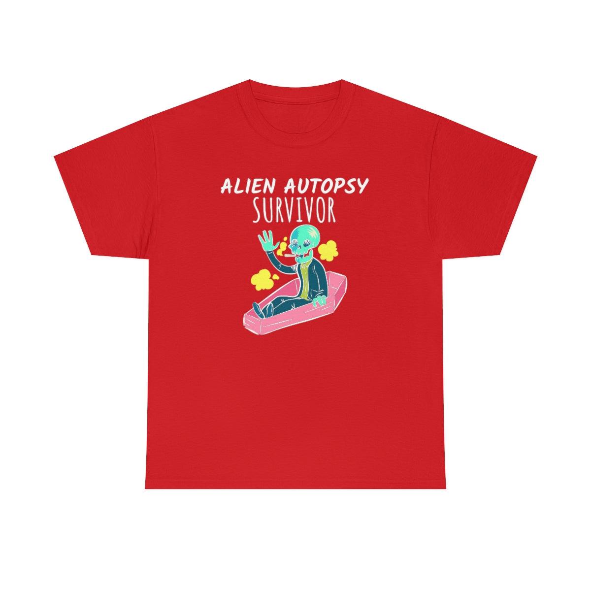 Alien Autopsy Survivor - Witty Twisters T-Shirts