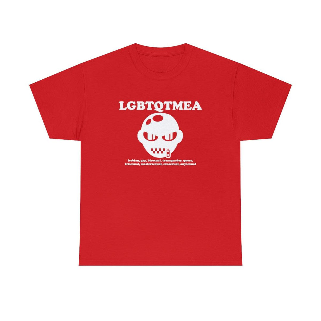 LGBTQTMEA - lesbians, gays, bisexual, transgender, queer, trisexual, mastersexual, exosexual, anysexual - Witty Twisters T-Shirts
