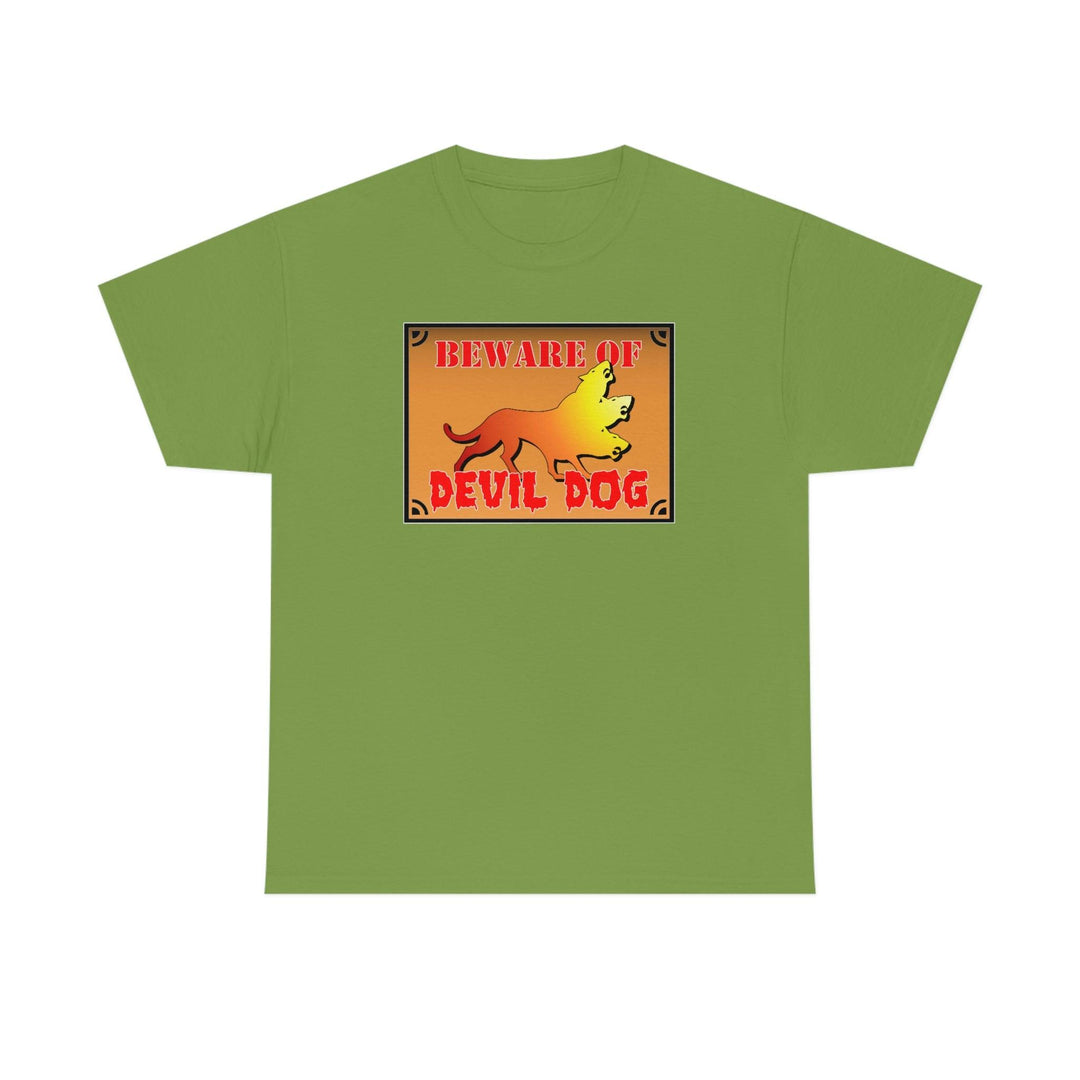Beware of Devil Dog - Witty Twisters T-Shirts