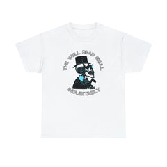 The Well Read Skull Indubitably - T-Shirt - Witty Twisters Fashions