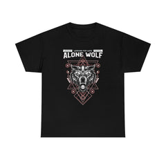 Alone Wolf Looking For Love - T-Shirt - Witty Twisters Fashions